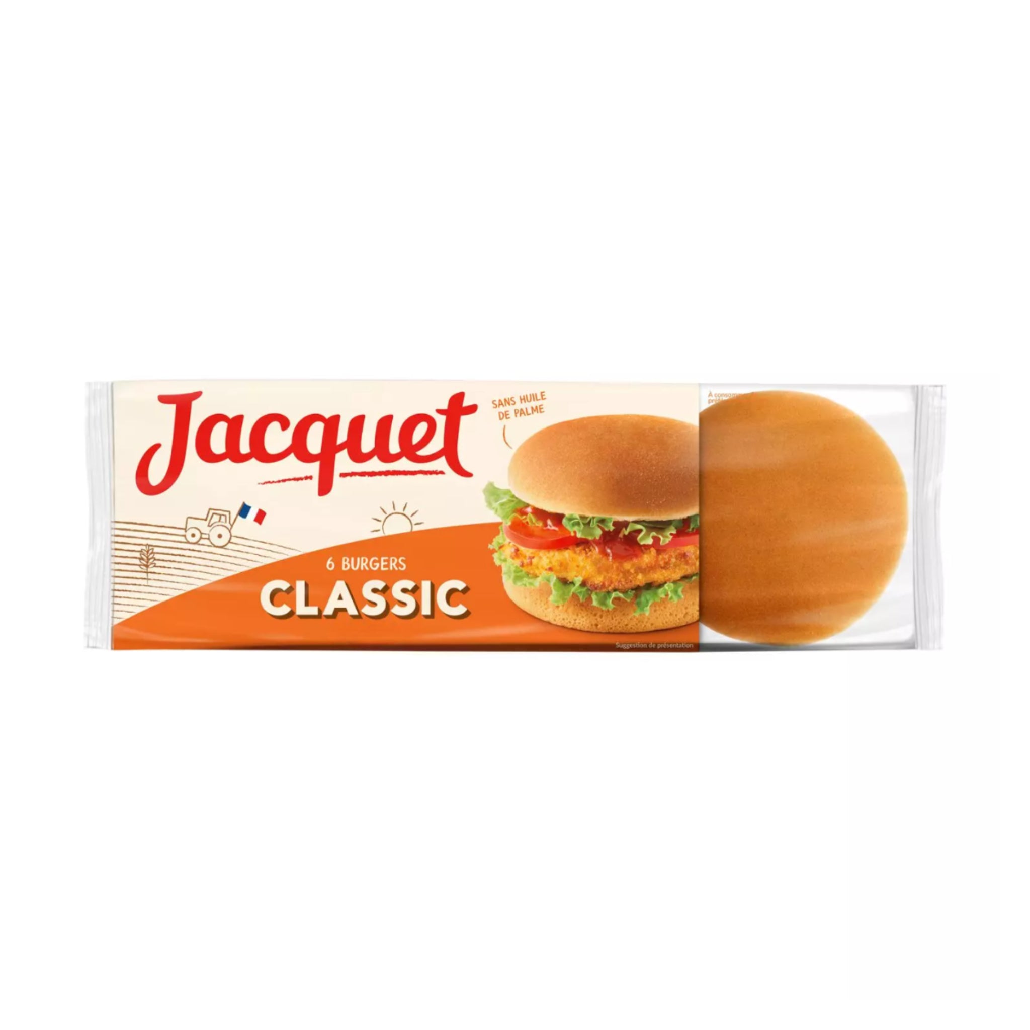 Rouleaux de hamburger Classique 6 pièces - 315g
