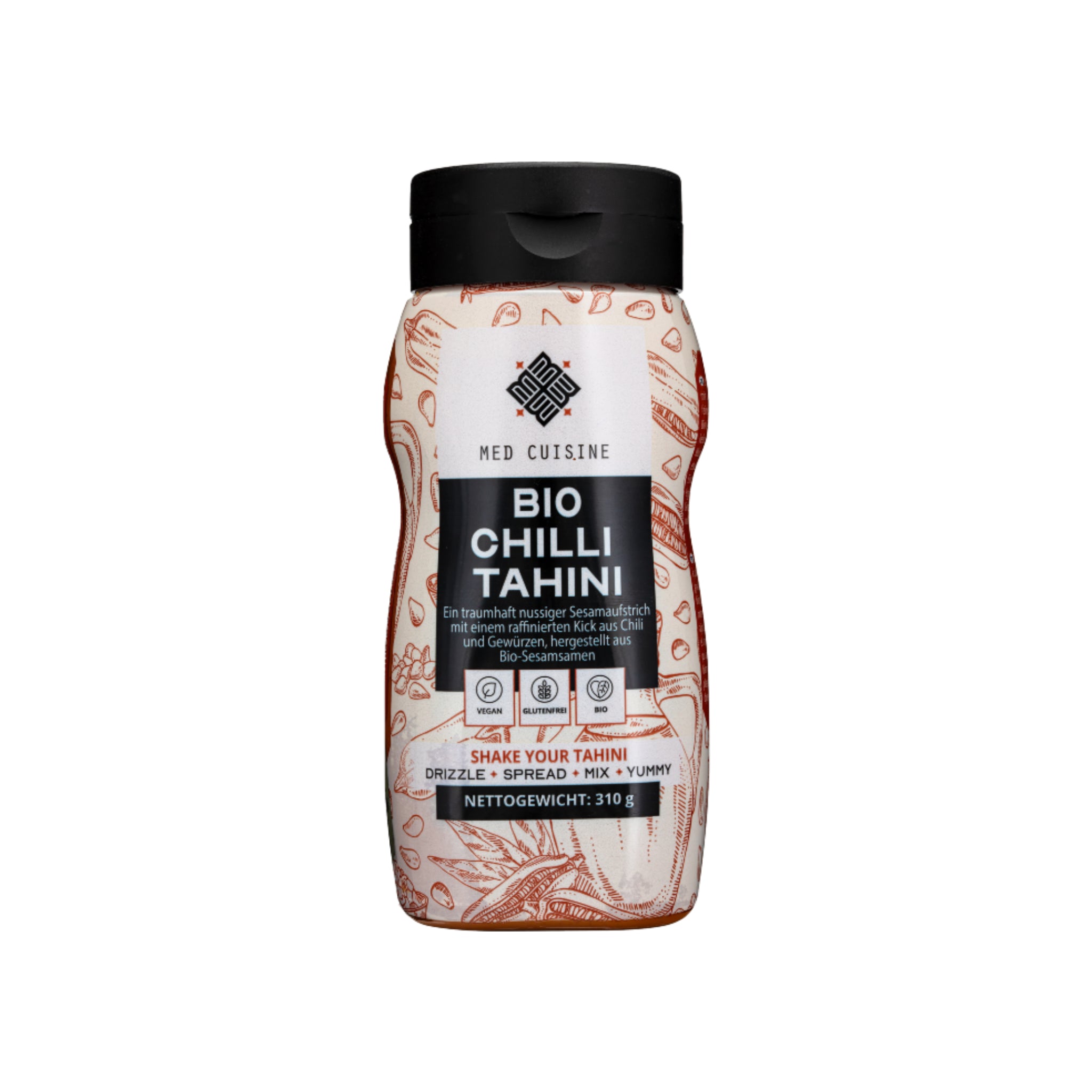 Chili au tahini bio 310 g