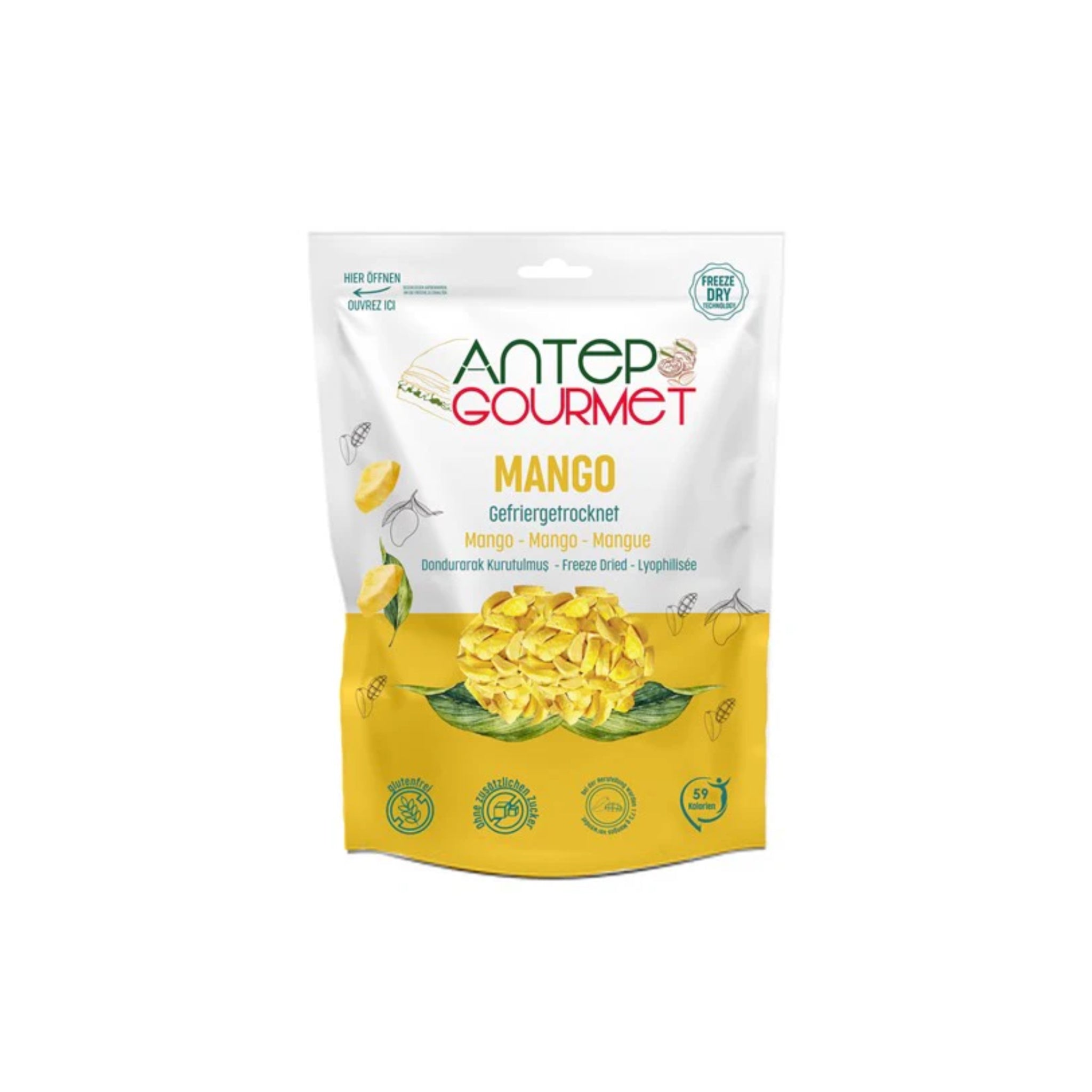 Mango gefriergetrocknet 15g