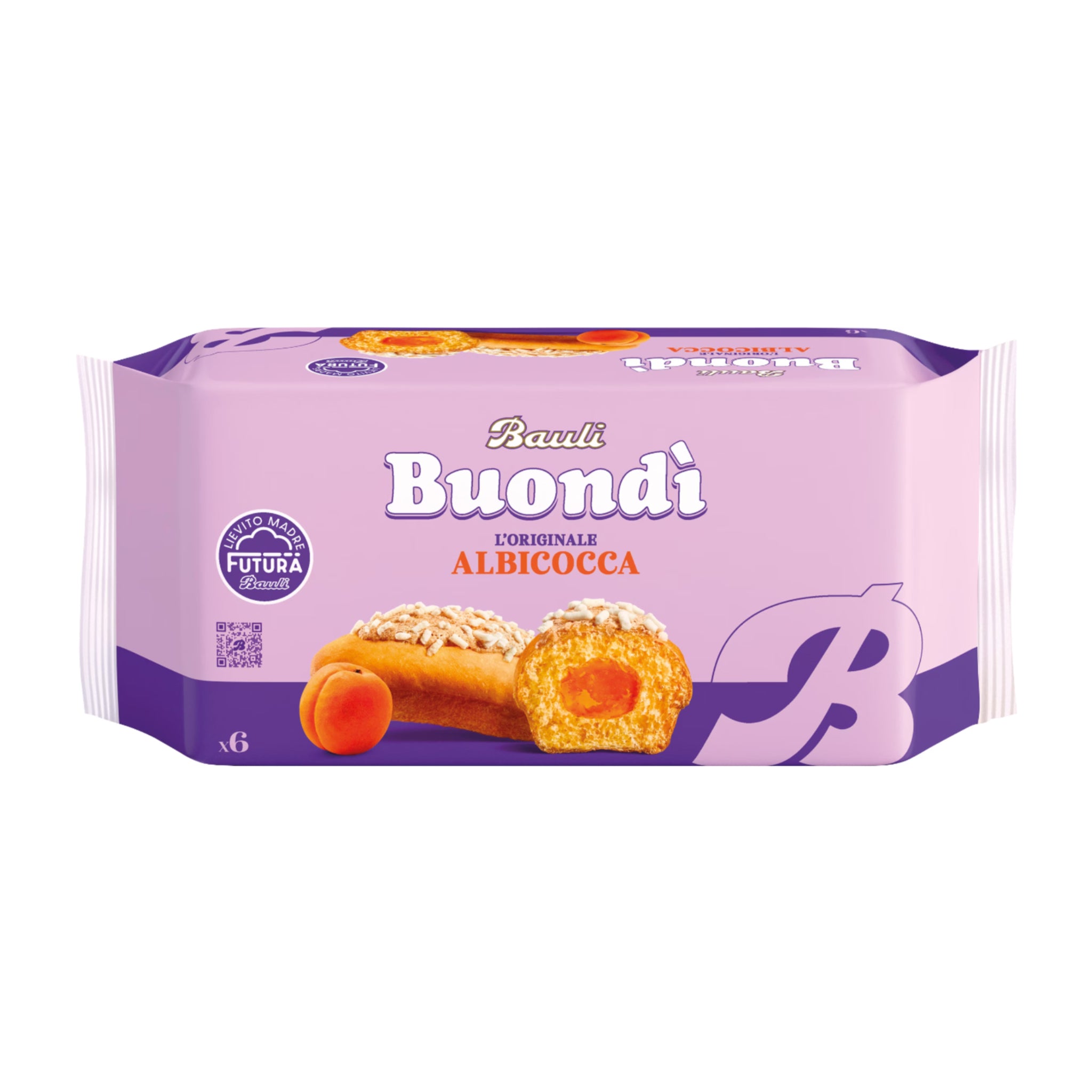 Buondì Abricot Paquet de 6 - 258g