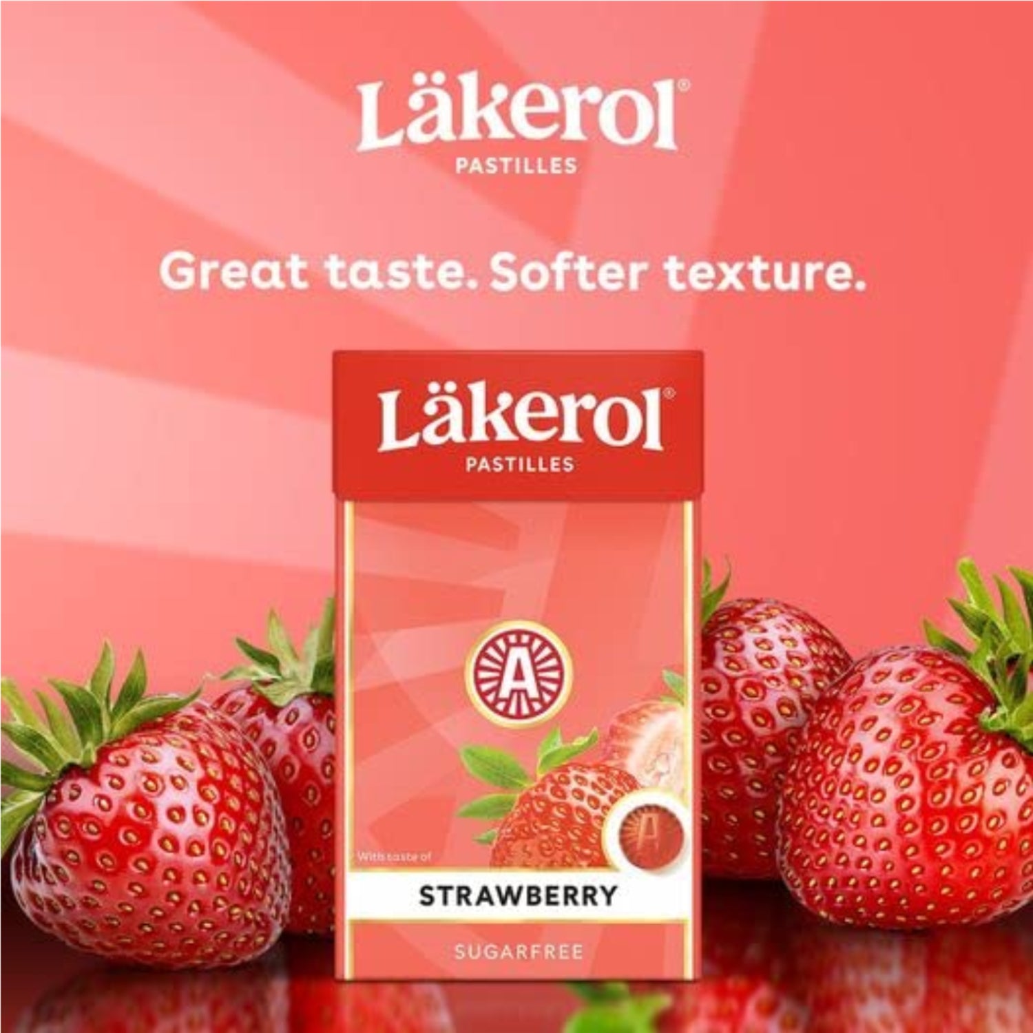 Läkerol Fraise 27g