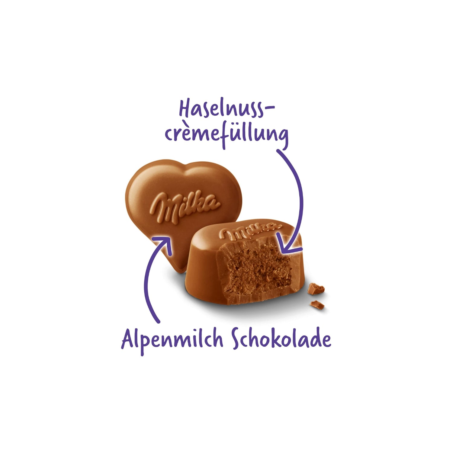 Pralinés Haselnusscrème 110g