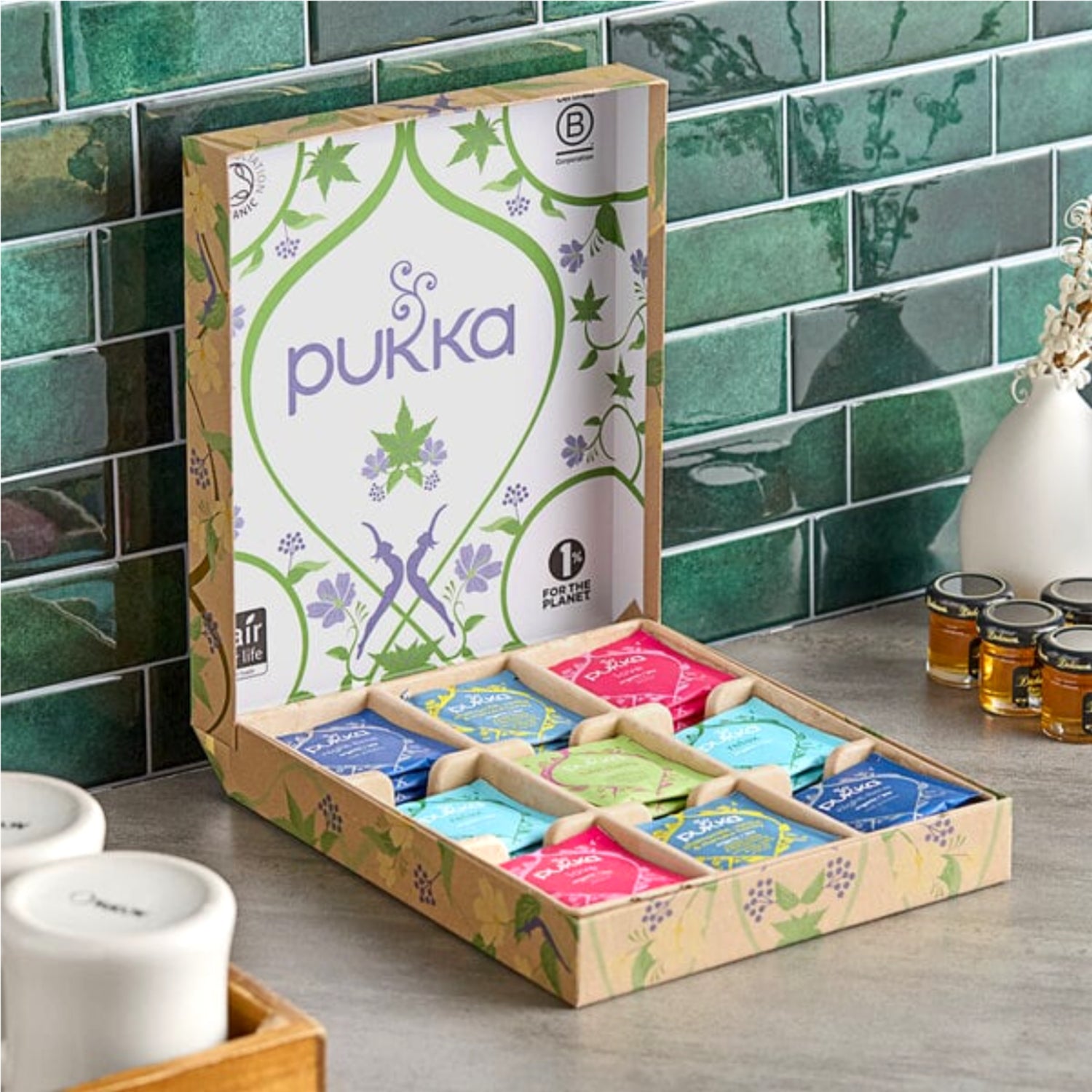 Coffret de thés Pukka Relax Bio - 45 sachets