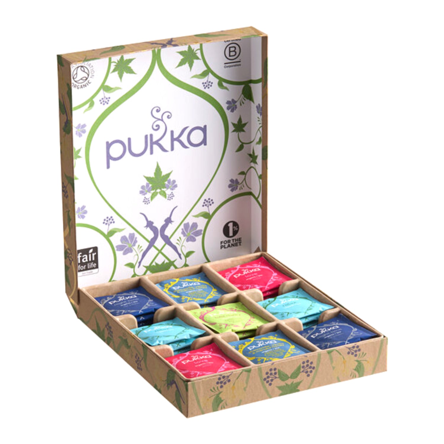 Coffret de thés Pukka Relax Bio - 45 sachets