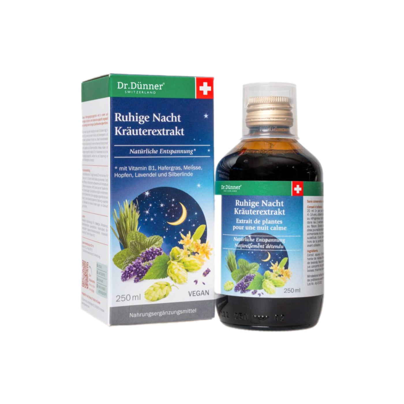Extrait de plantes pour une nuit reposante 250 ml