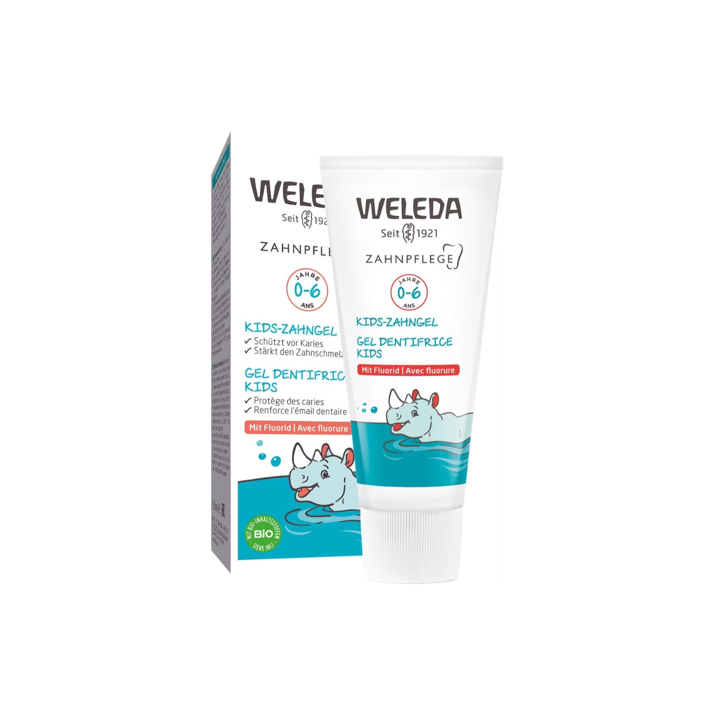 Zahngel Kids mit Fluorid Bio 50ml