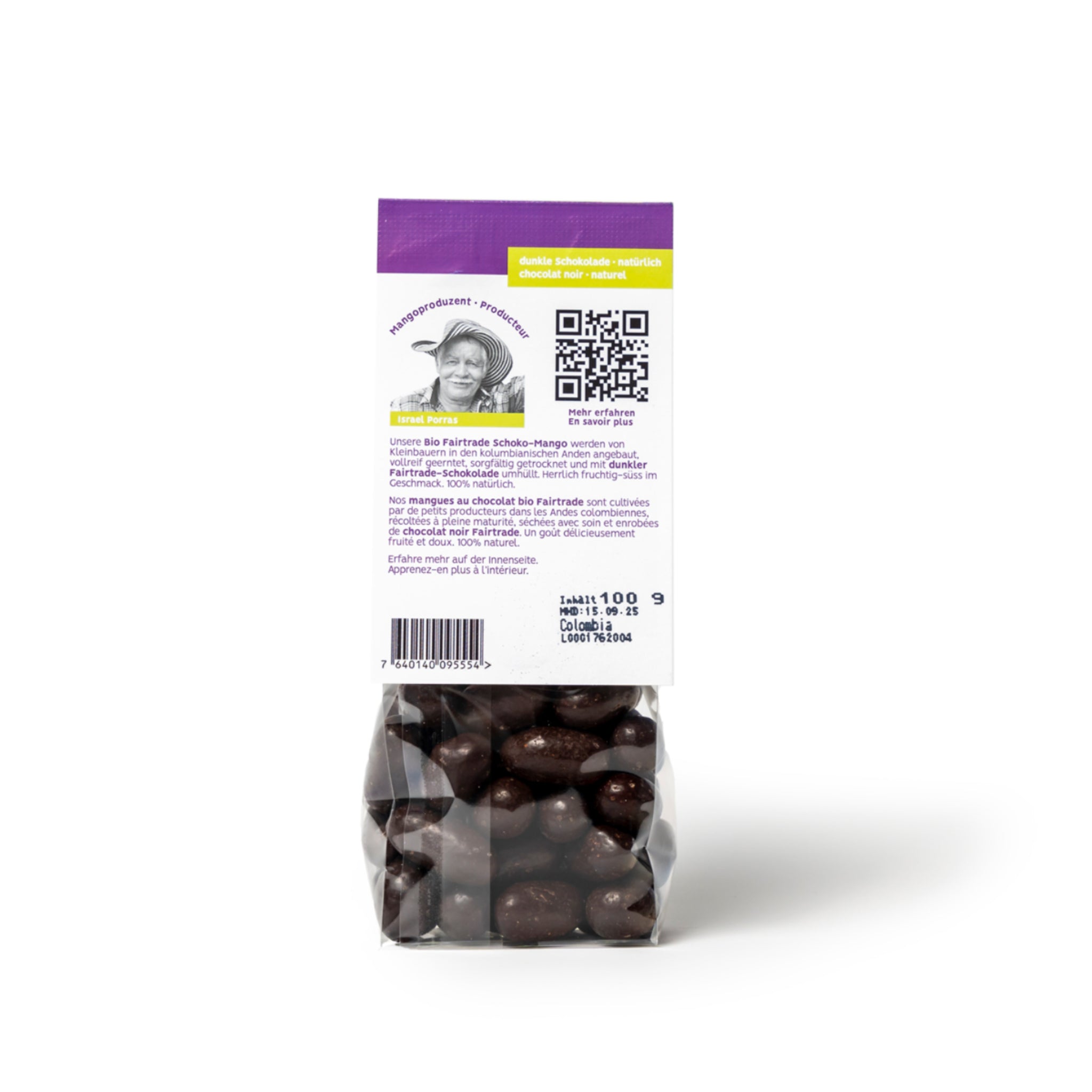 Schoko Mango Fairtrade & Bio 100g