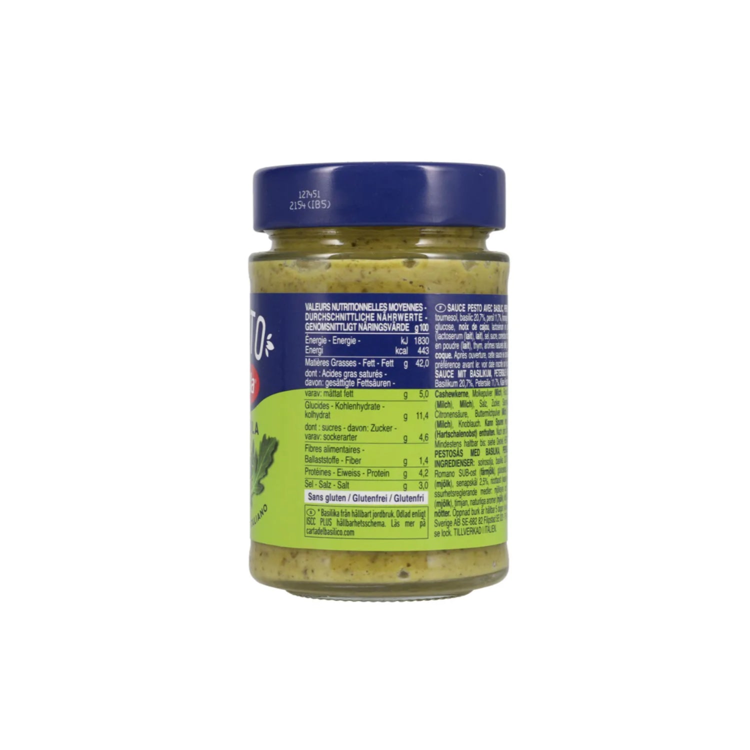 Pesto Basilico & Arugula 190g