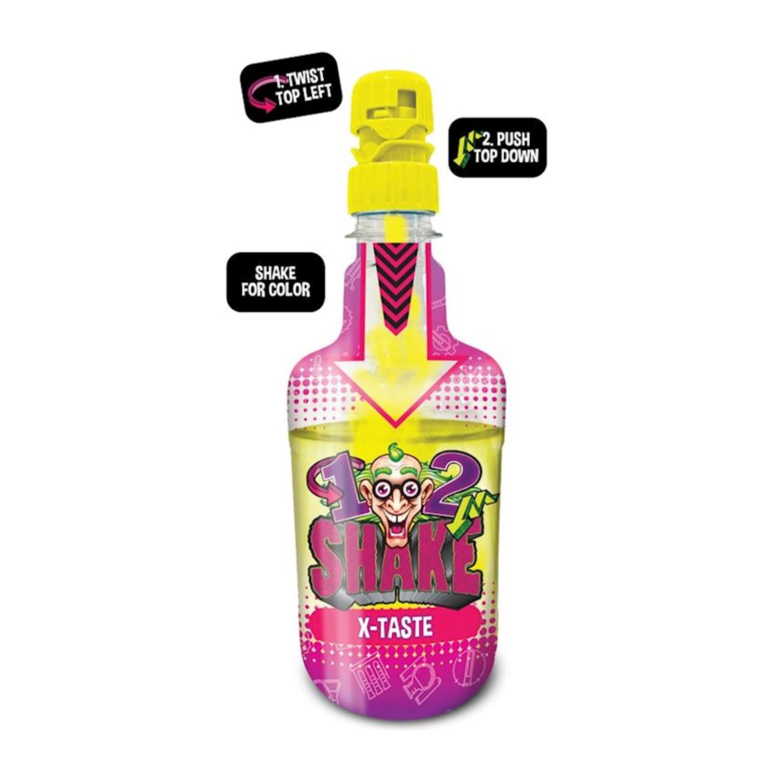 1 2 SHAKE X-Taste Tutti Frutti 330ml