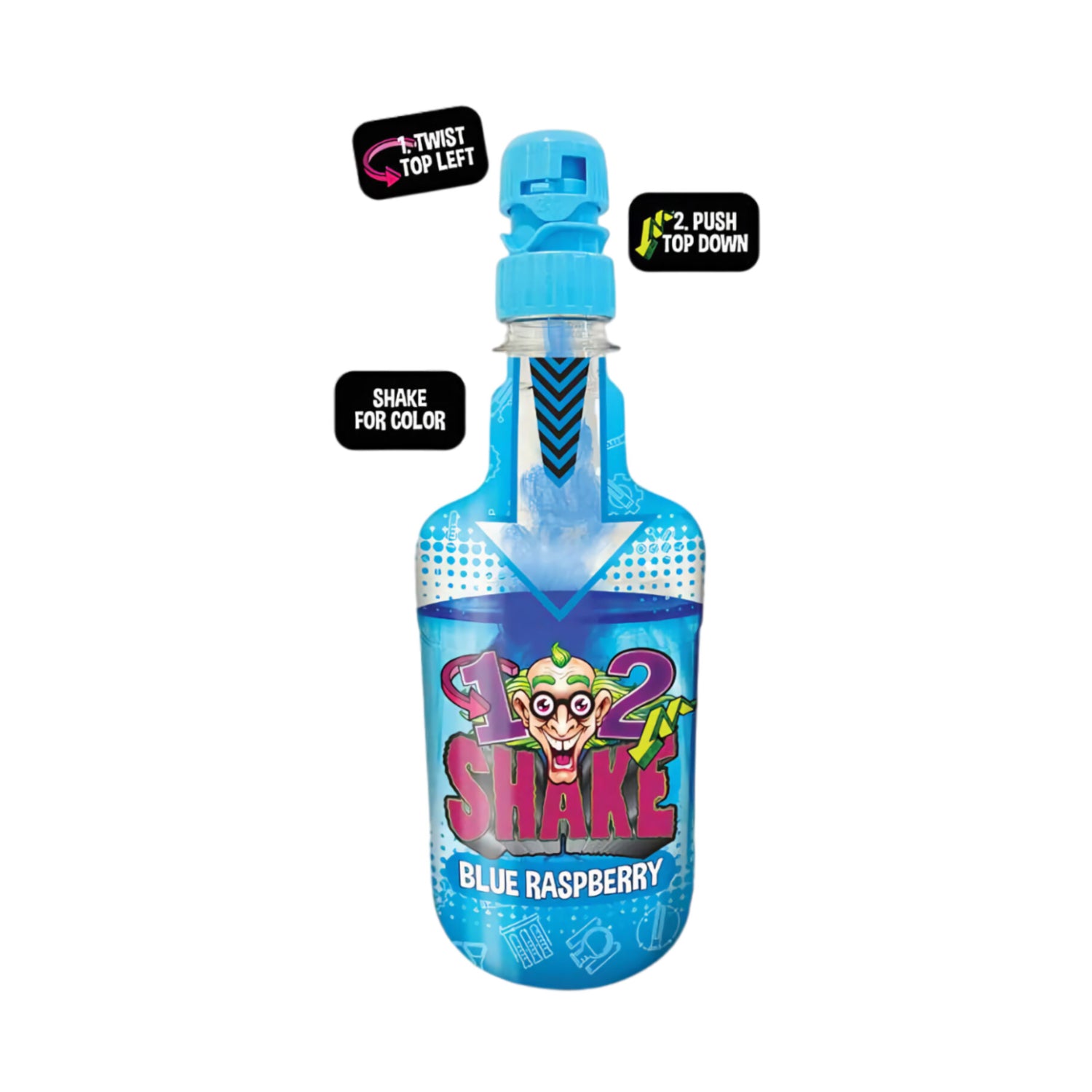 1 2 SHAKE Blue Raspberry 330ml