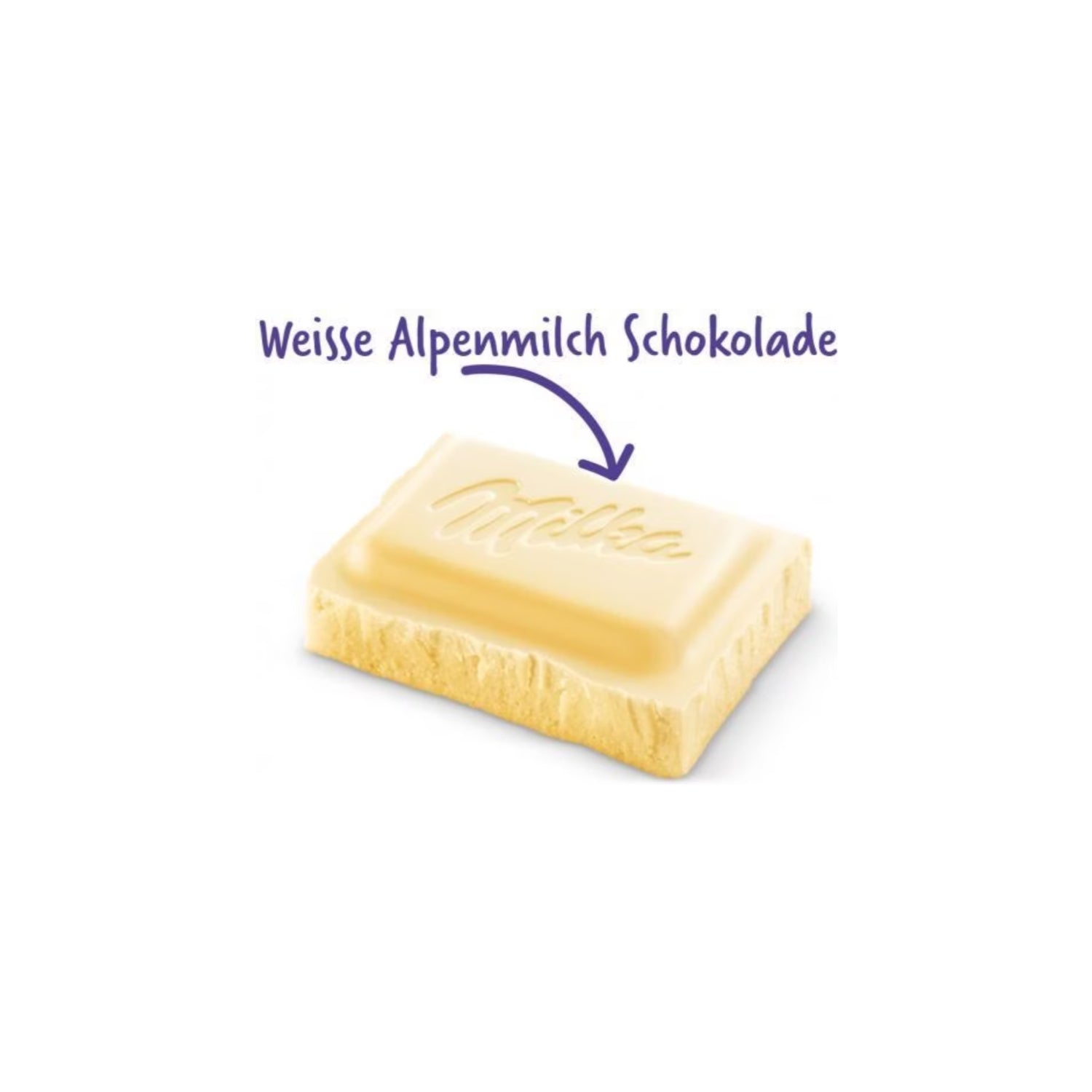 Chocolat blanc Milka 100 g