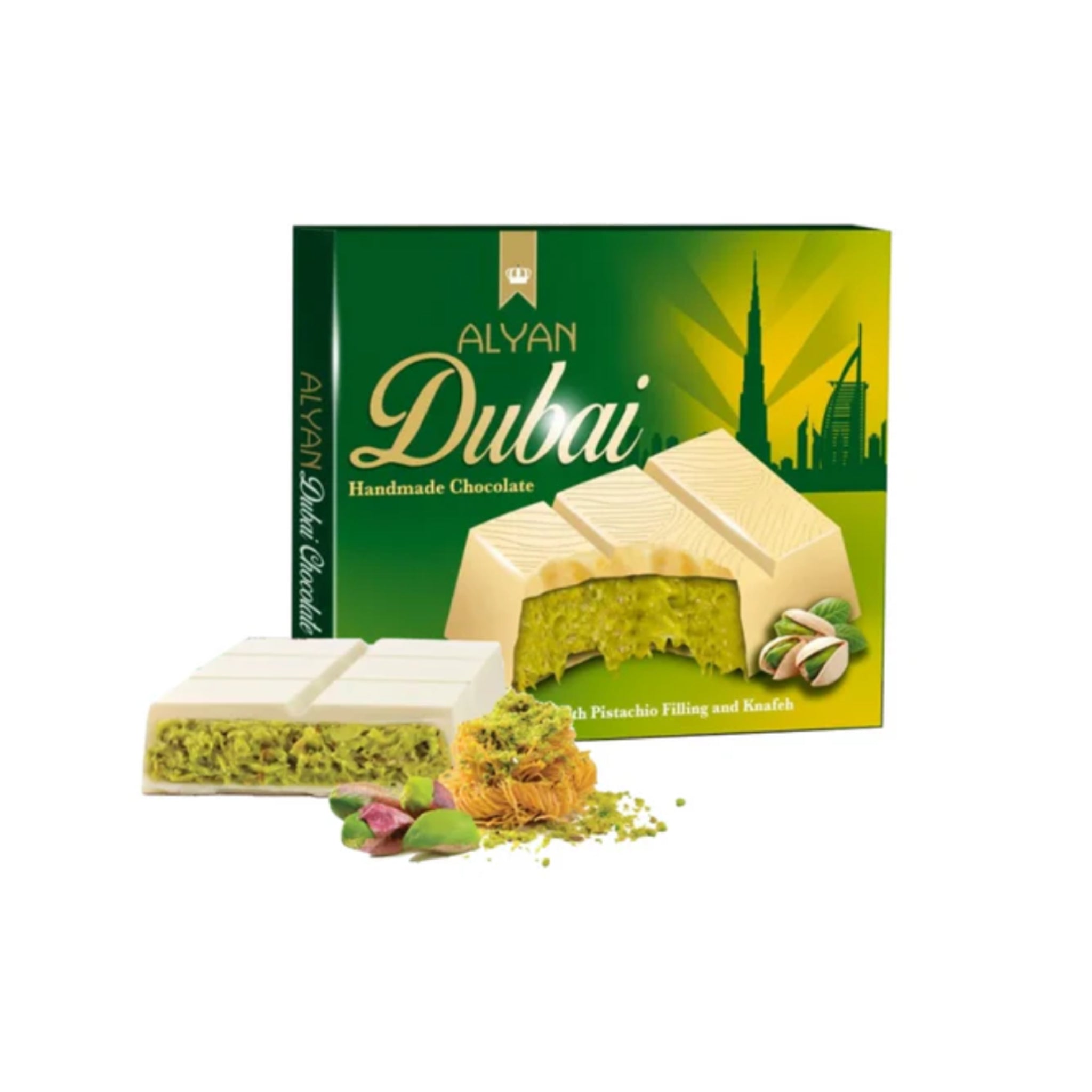 Dubai Schokolade Weiss 100g