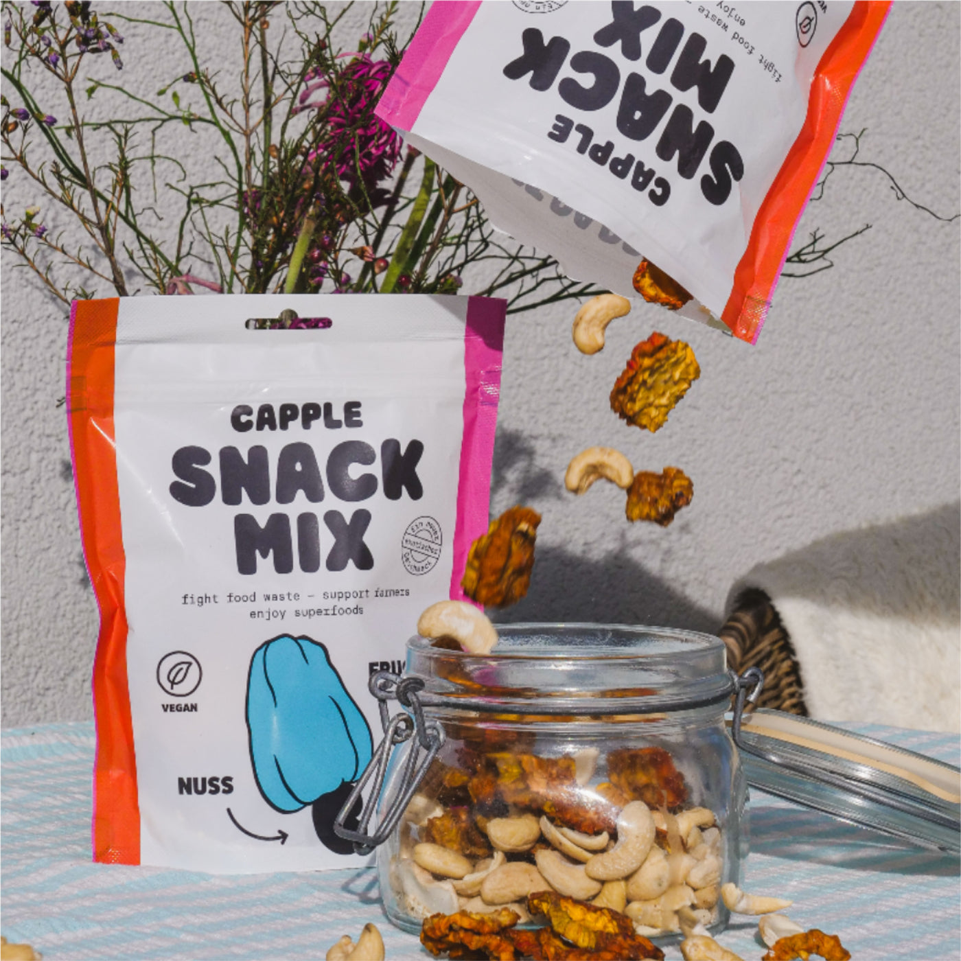 Cashewäpfel Snack Mix Bio 100g