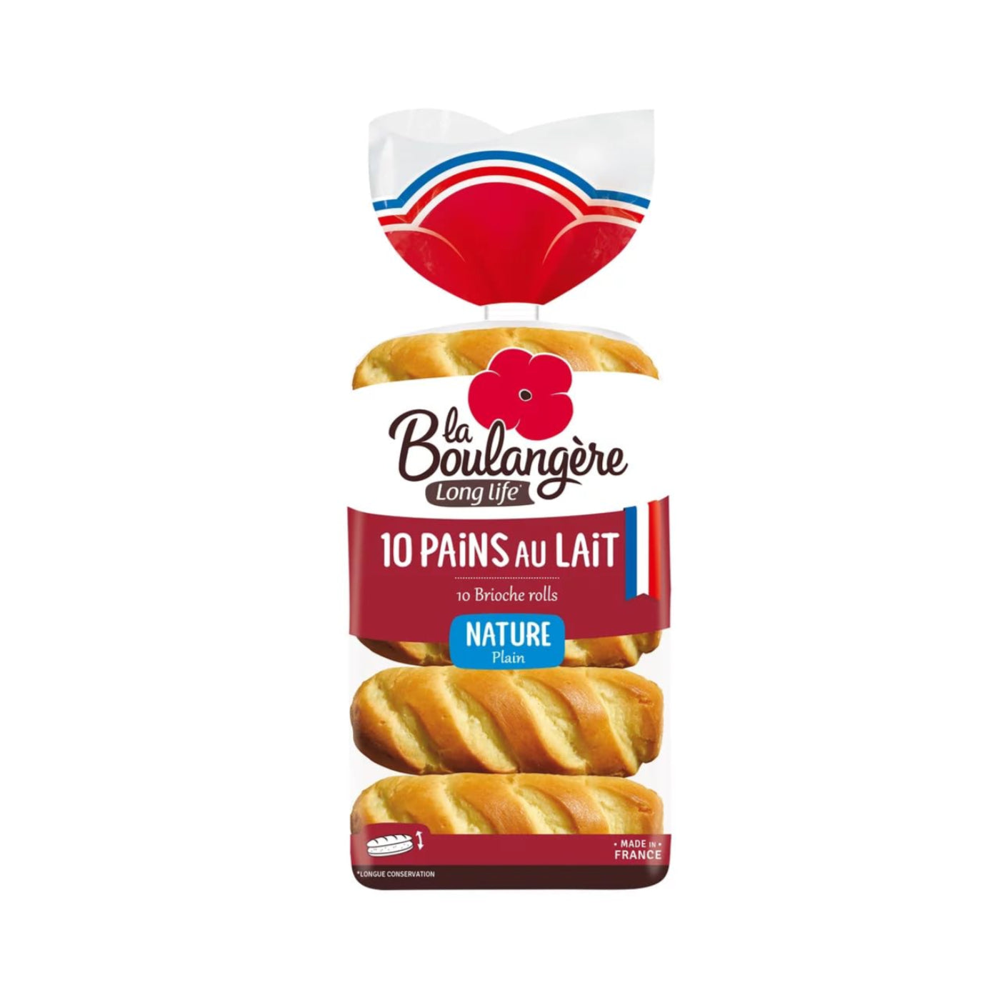 Milchbrötchen Brioche Rolls Nature 10er Pack - 350g