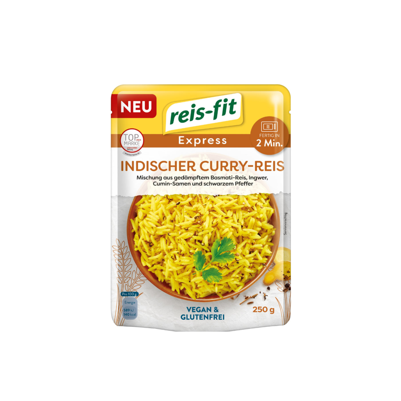 Reis Express Indisches Curry 250g