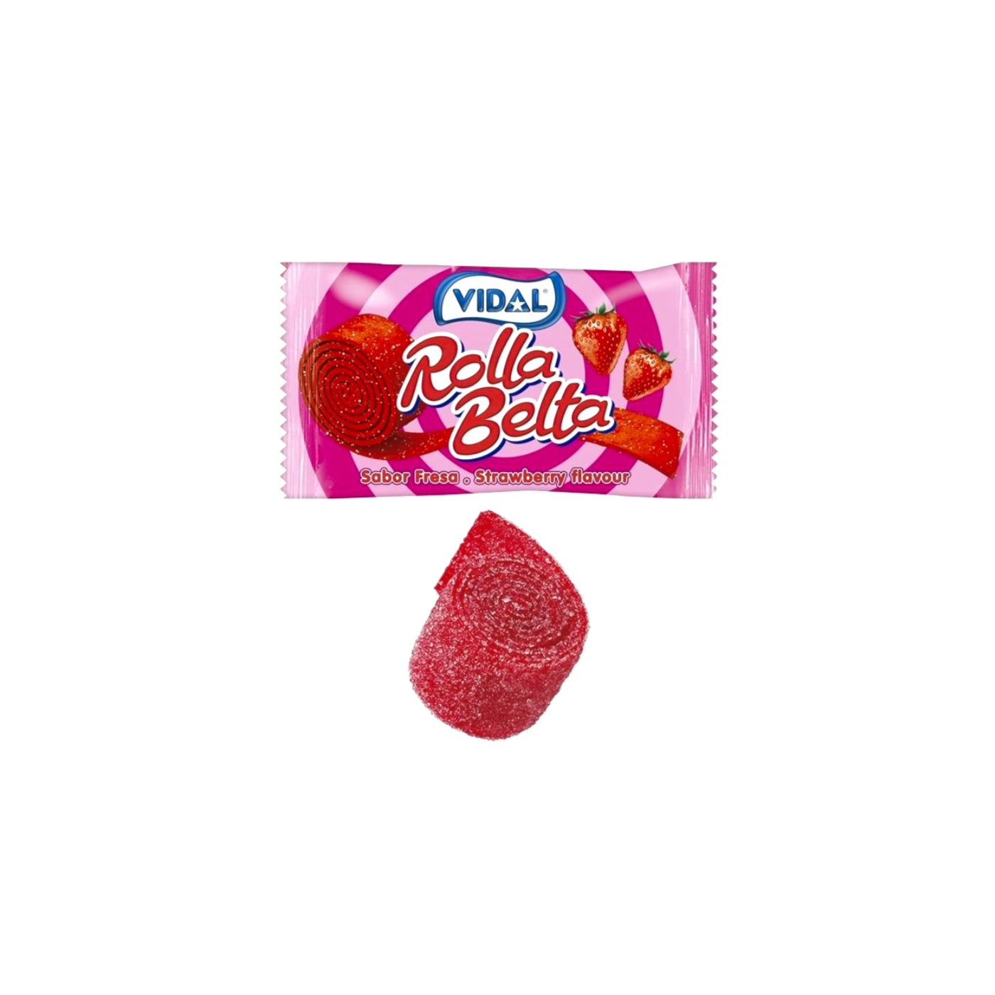 Saure Rolle Erdbeere 20g