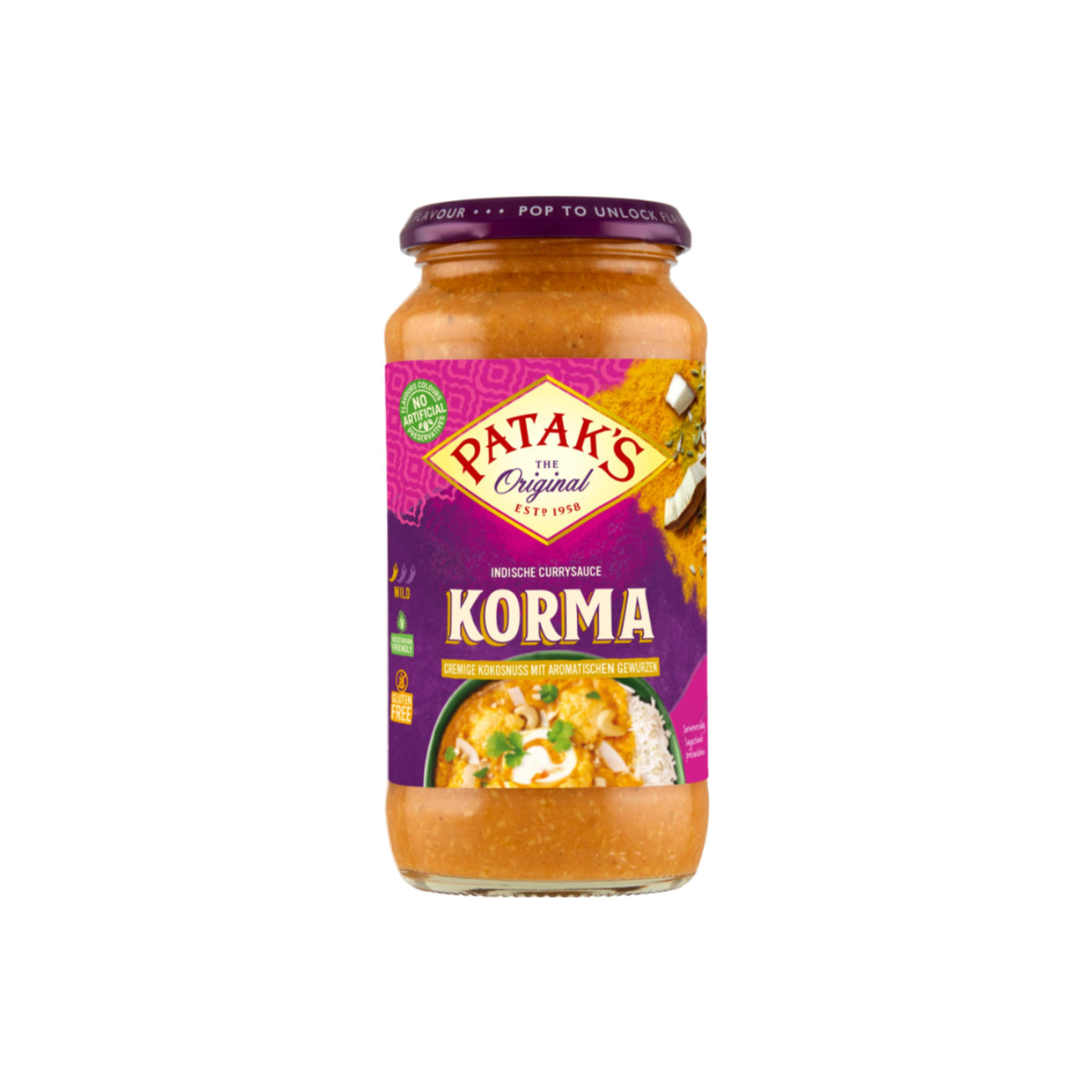 Korma Curry Sauce 450ml