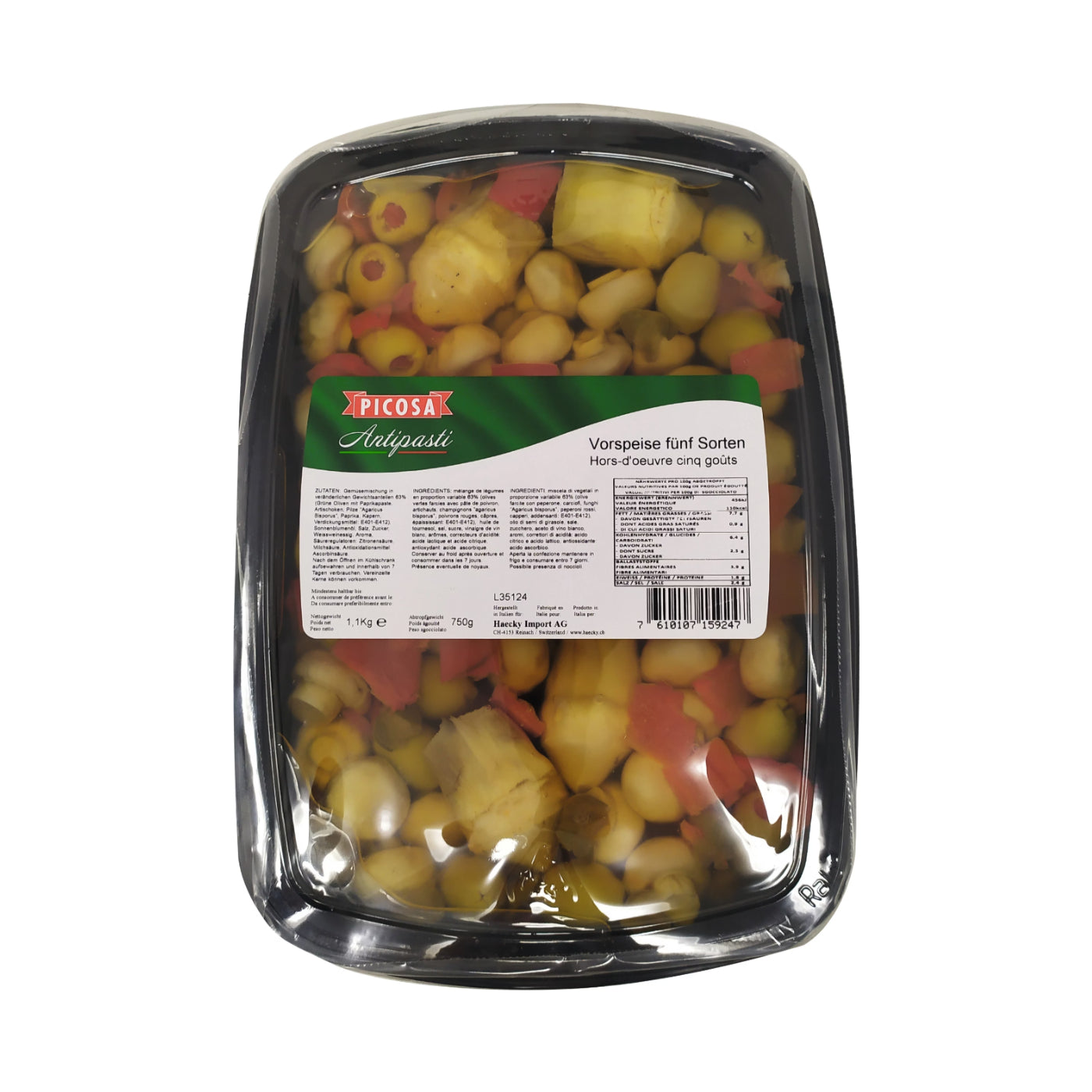Antipasti Cinque Gusti 1100g