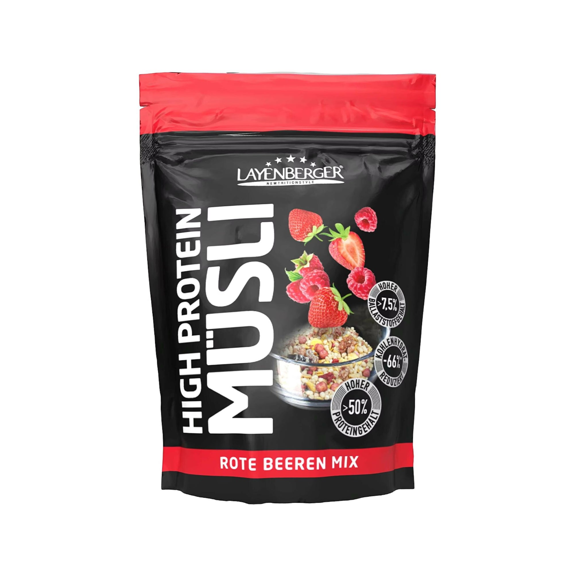 Müsli High Protein Rote Beeren Mix 360g