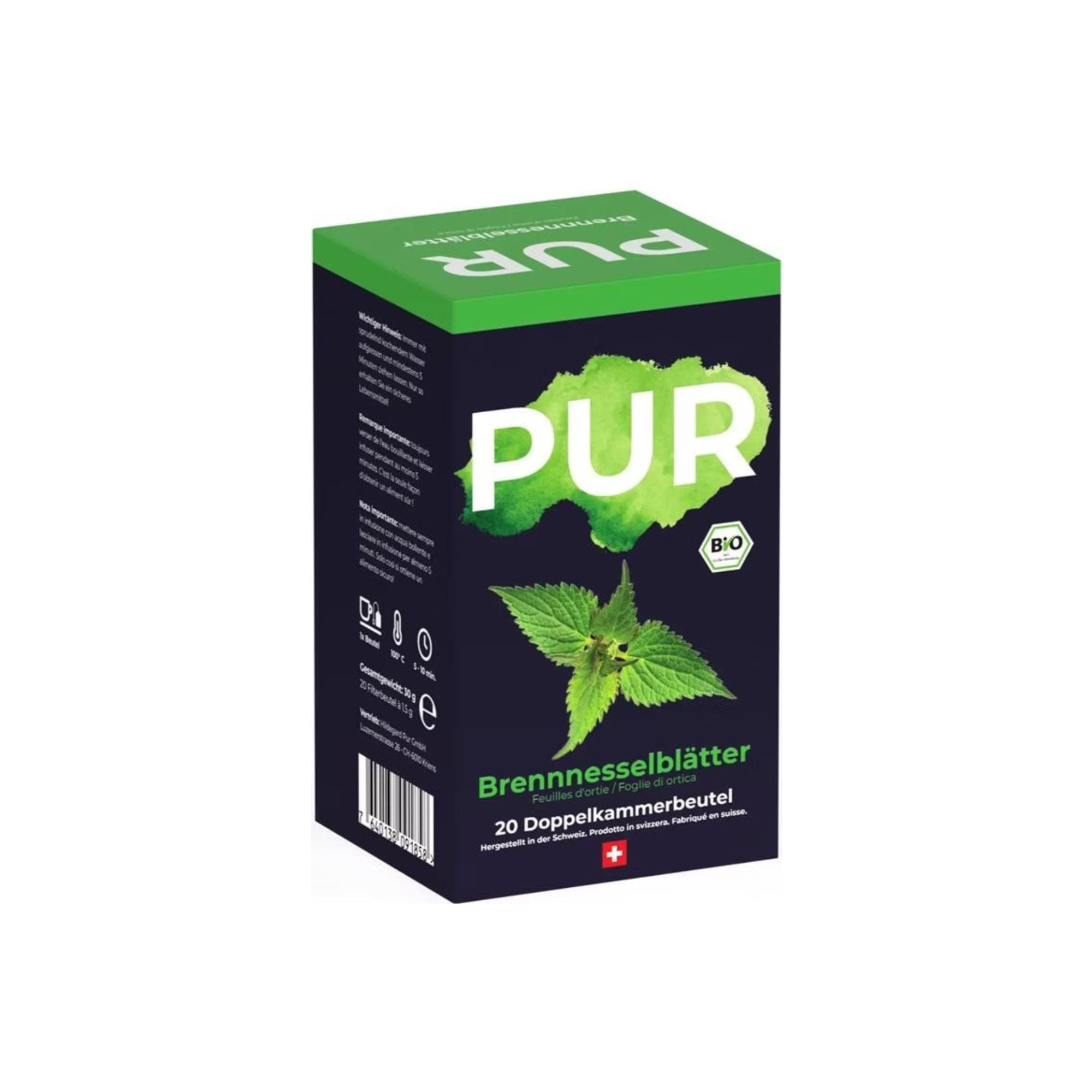 Brennnesselblätter Tee Bio 20 Beutel - 30g