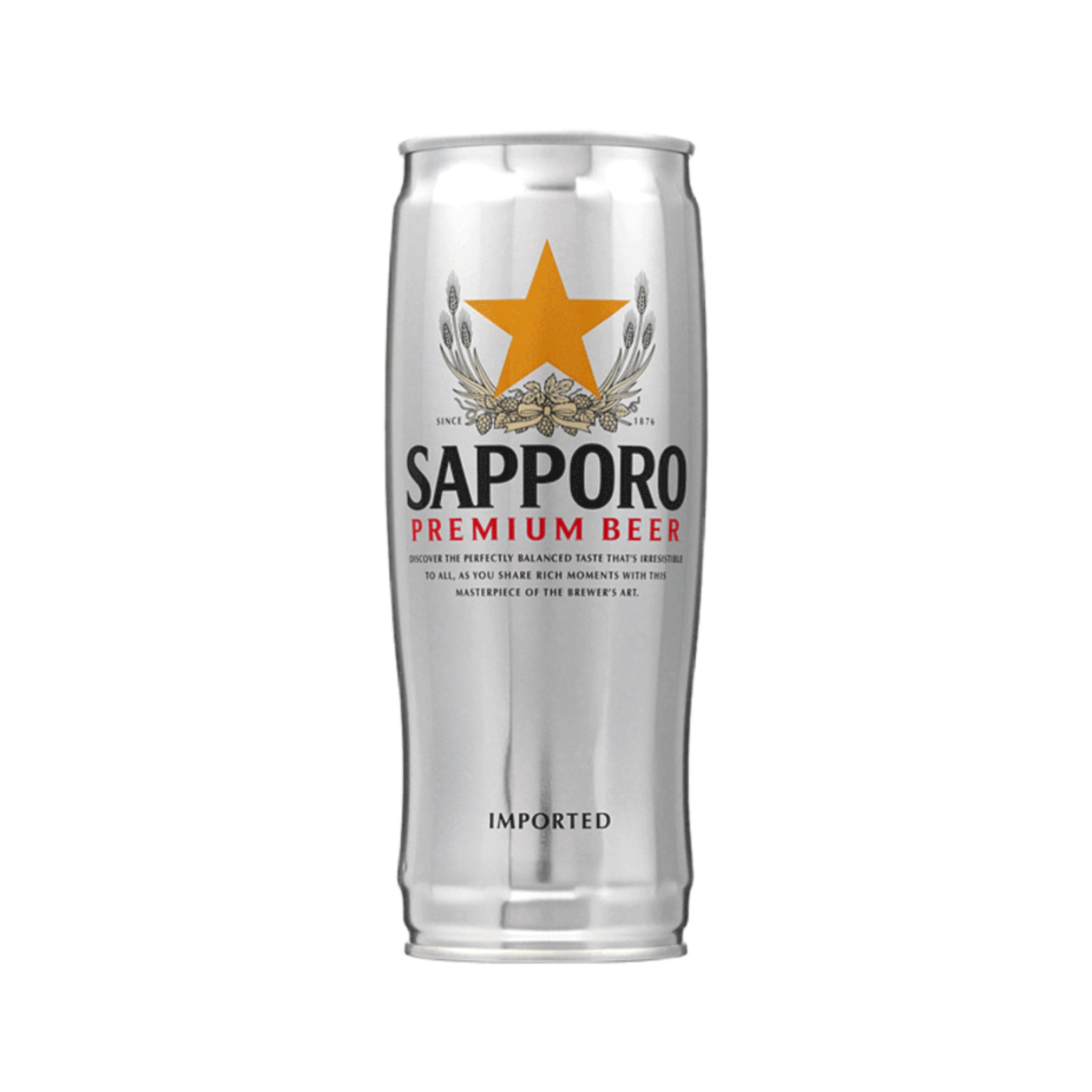 Sapporo Japanisches Premium Bier Silver Can 12 x 650ml