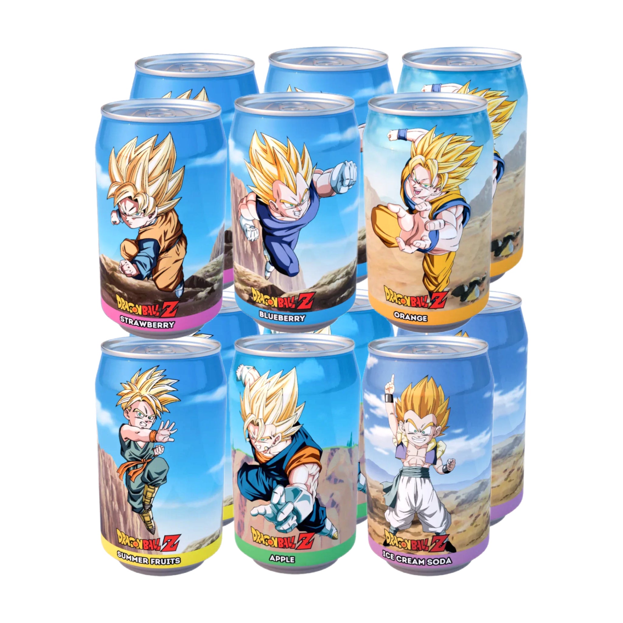 Dragon Ball Z Soda - Collectors Pack 12 x 330ml
