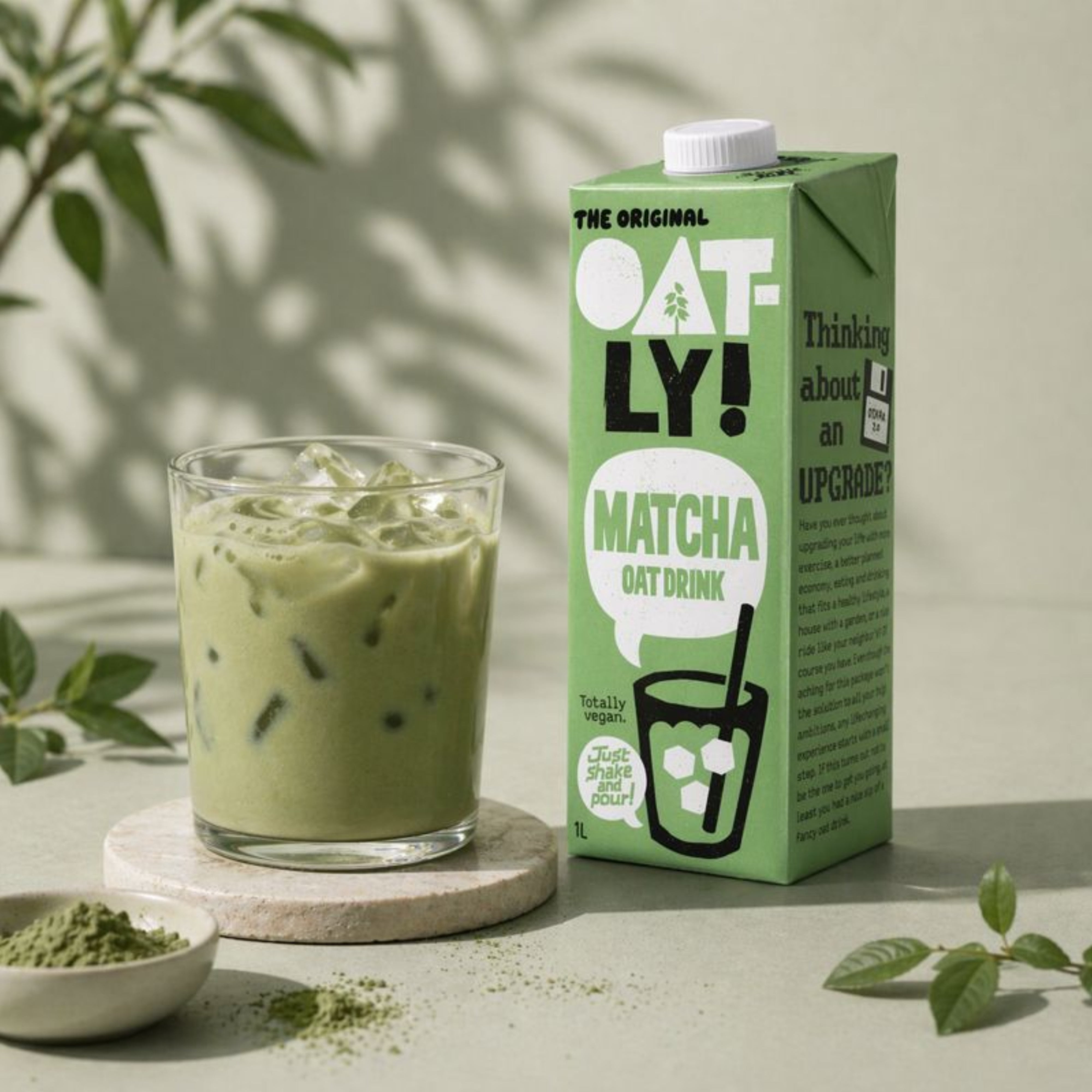 Oatly Matcha Haferdrink 1l