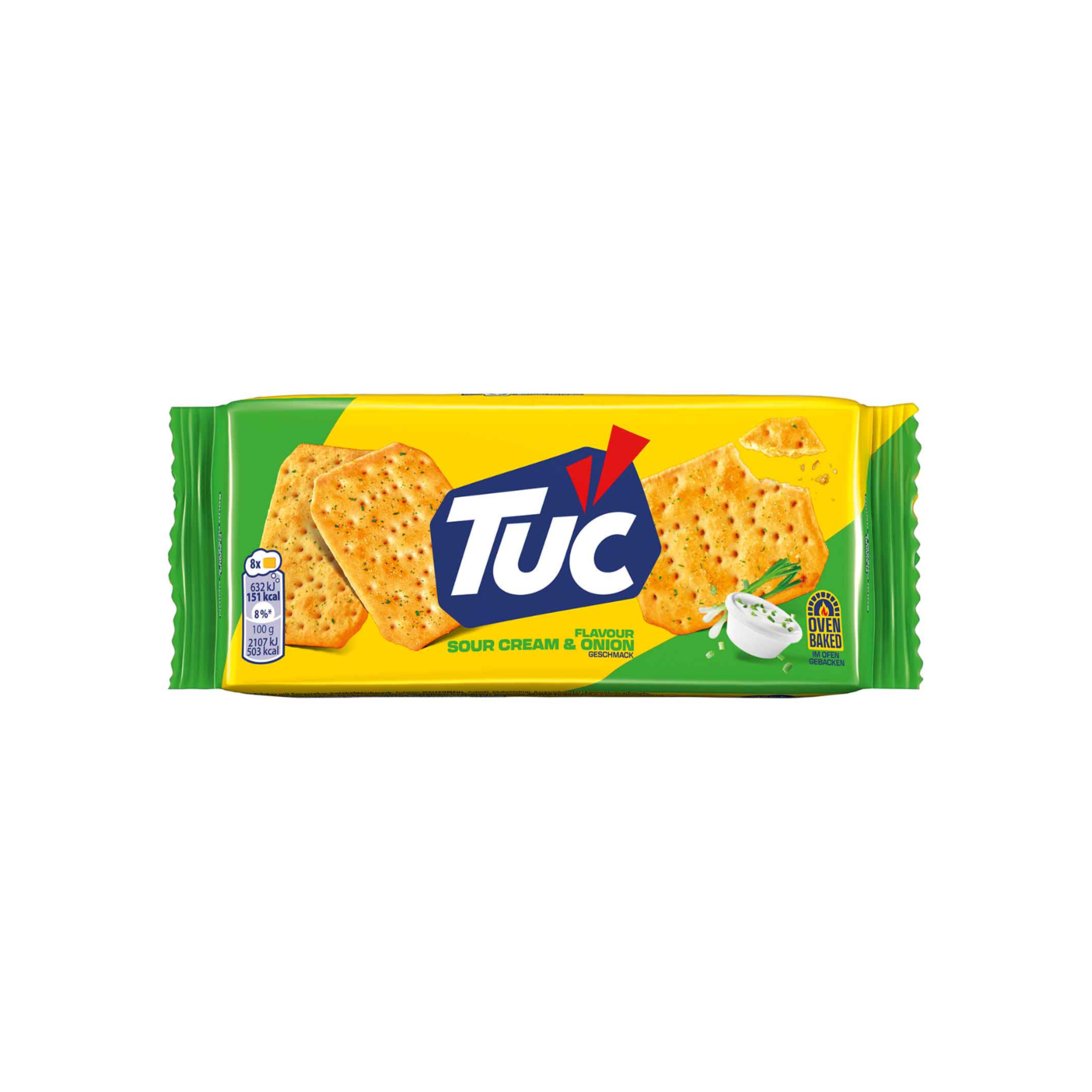 TUC Sour Cream & Onion 6 x 100g