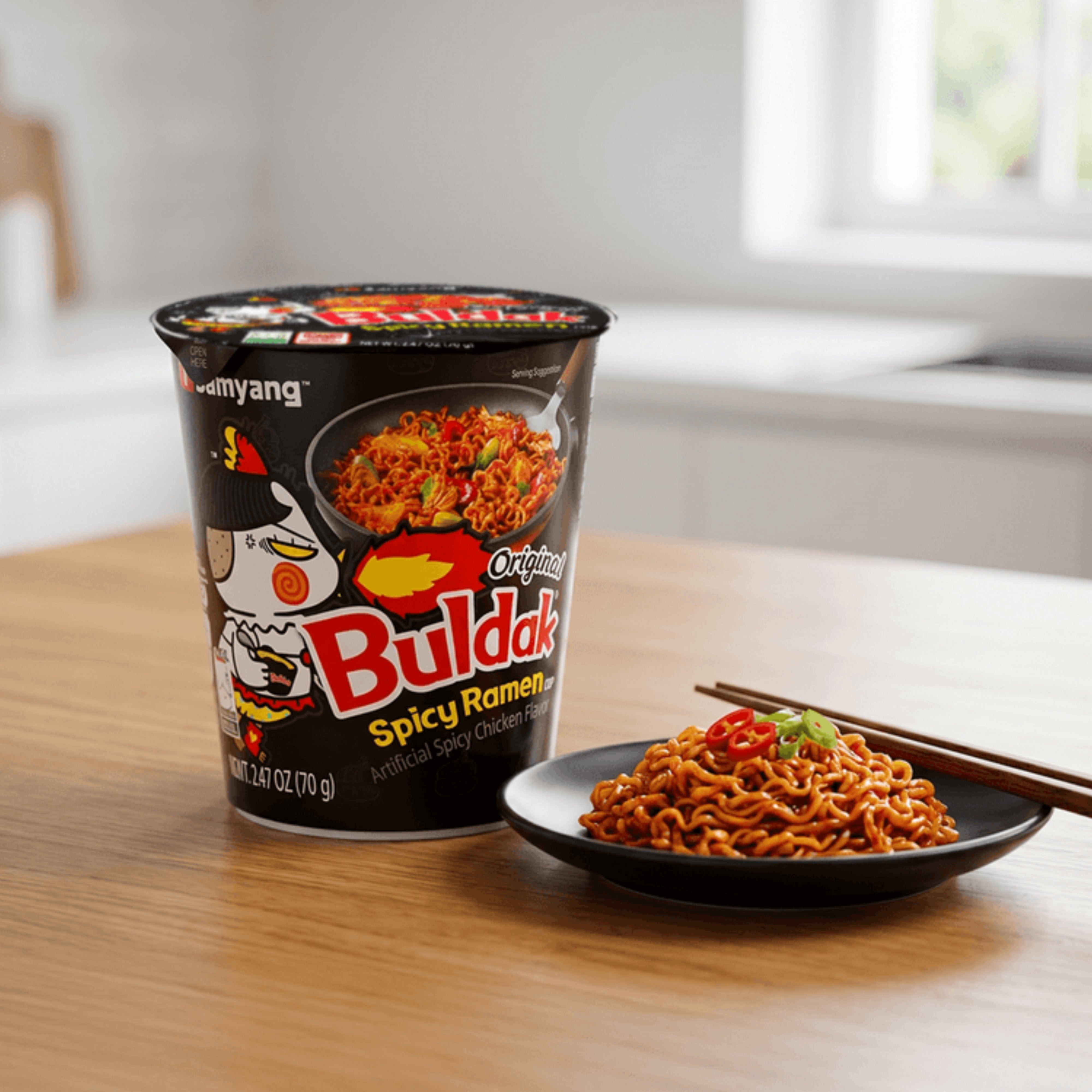 Ramen - Buldak Hot Chicken Original Cup 6 x 70g