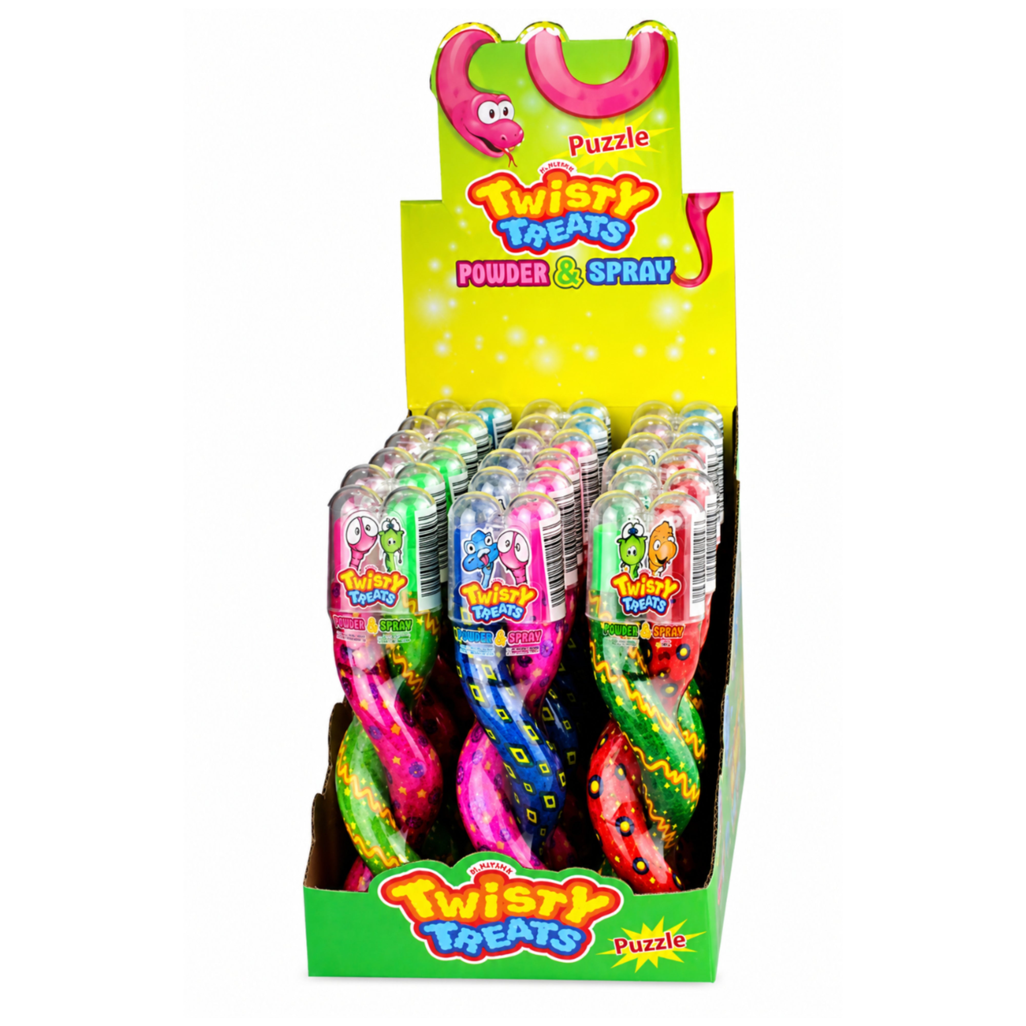 Friandises torsadées Serpent, paquet de 18 - 297g