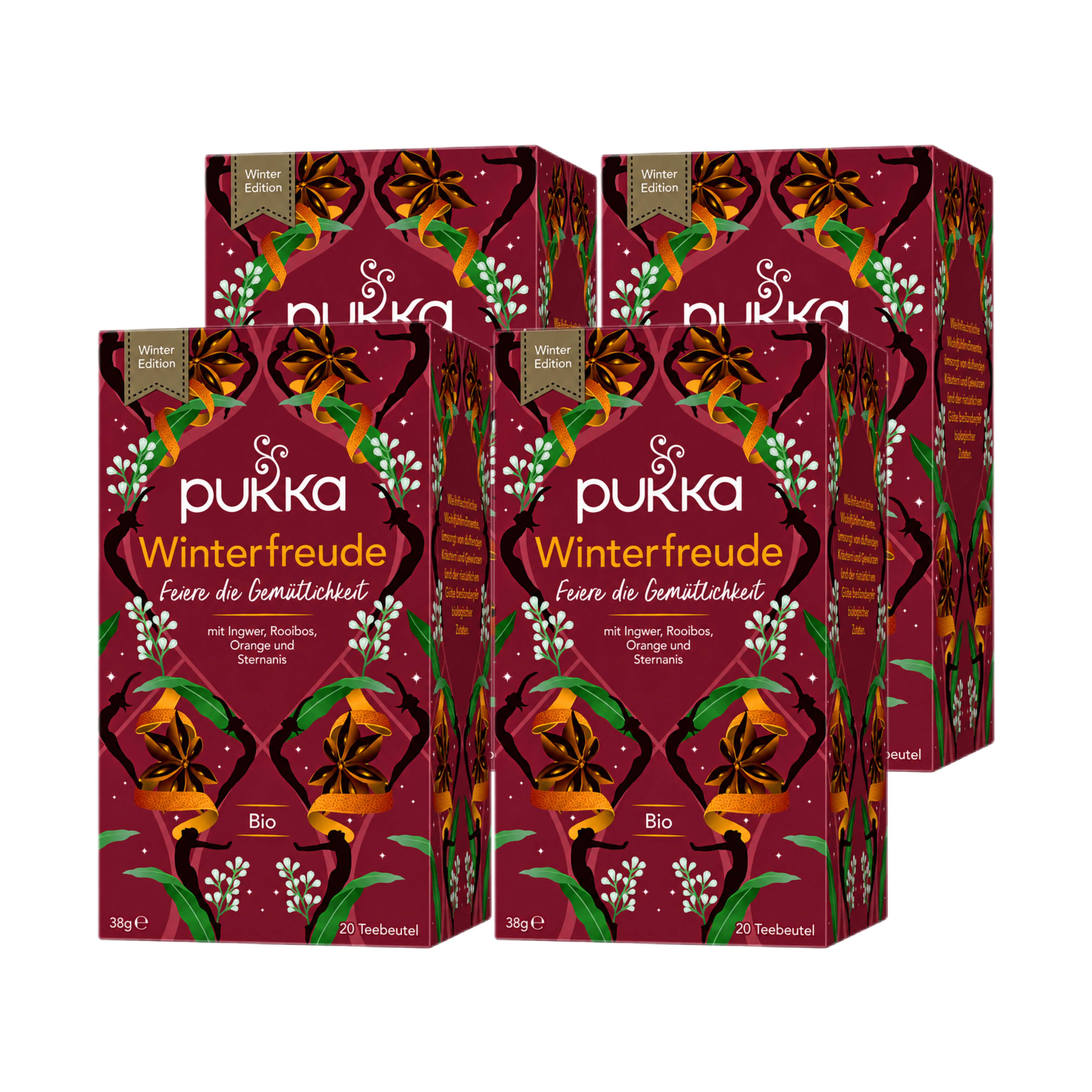 Pukka Tea Winter Warmer Organic - 4 x 20 sachets