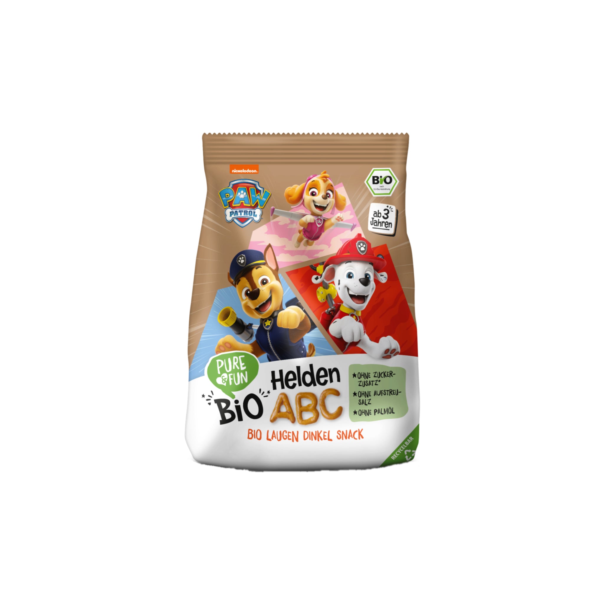 Paw Patrol Laugen Dinkel Helden Snack Bio 80g