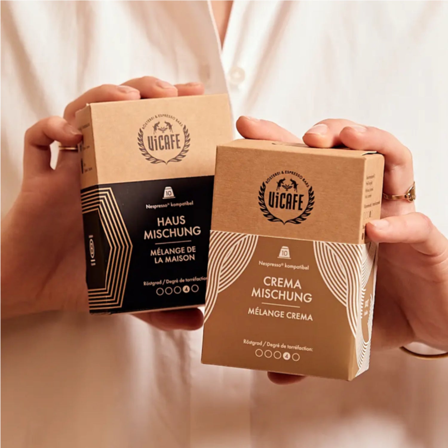 ViCAFE Hausmischung Kaffeekapseln - 10er Packung