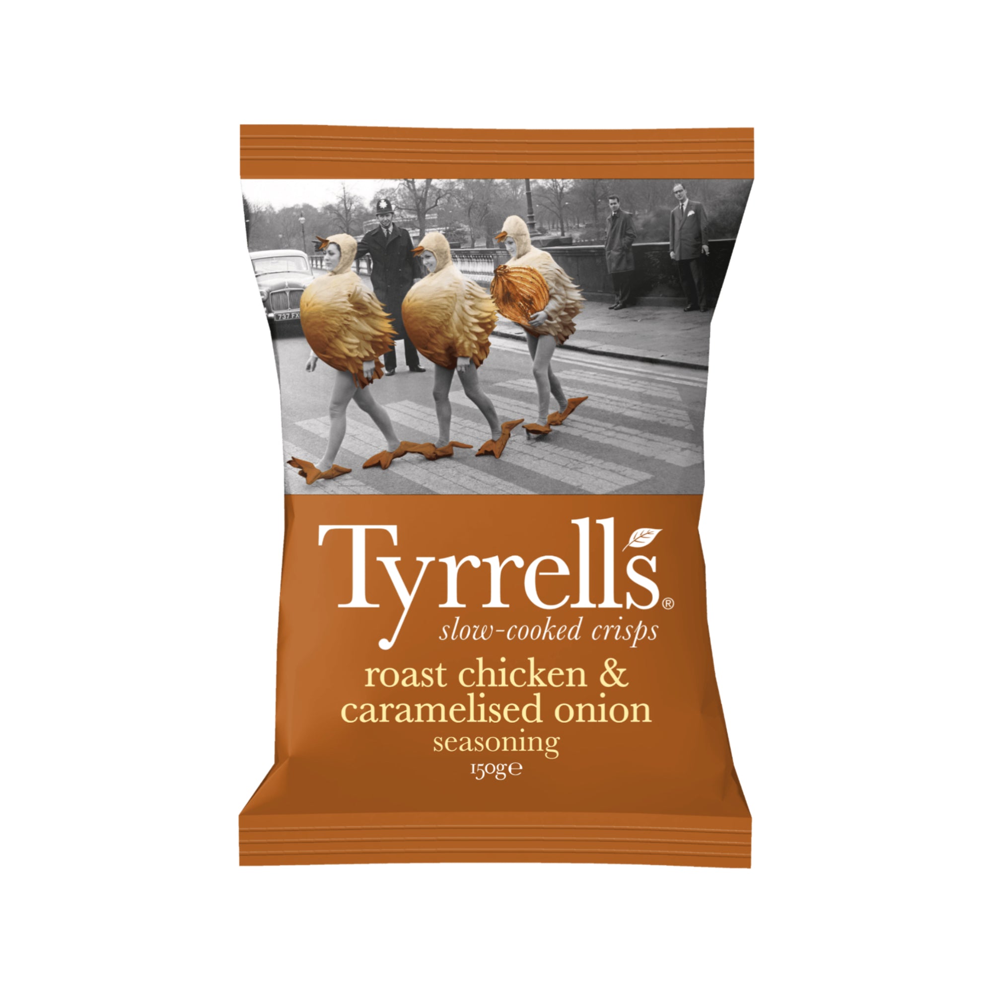 Tyrrells Chips Roast Chicken & Caramalized Onion 3 x 150g