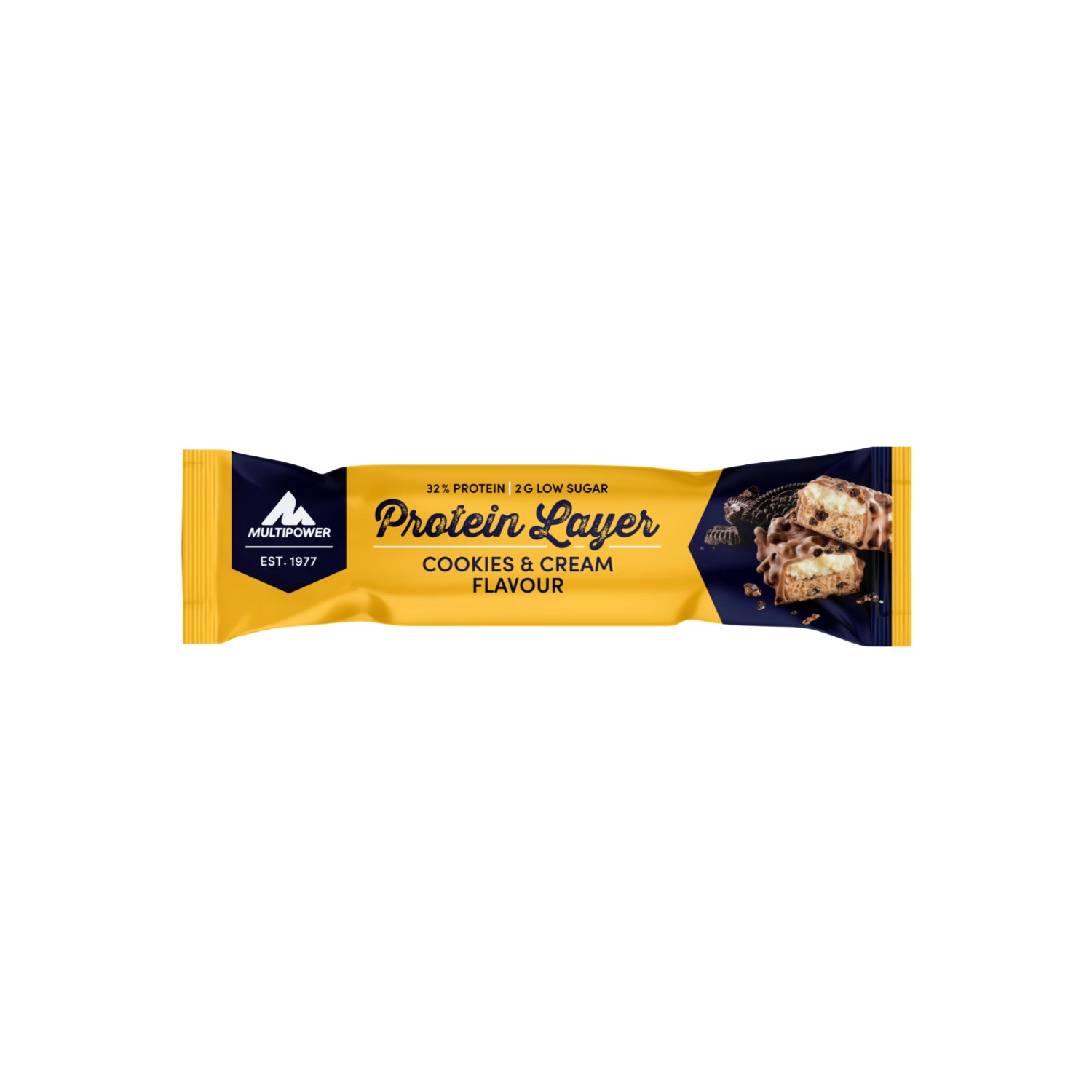 Barres protéinées Cookies & Cream 18 x 50 g