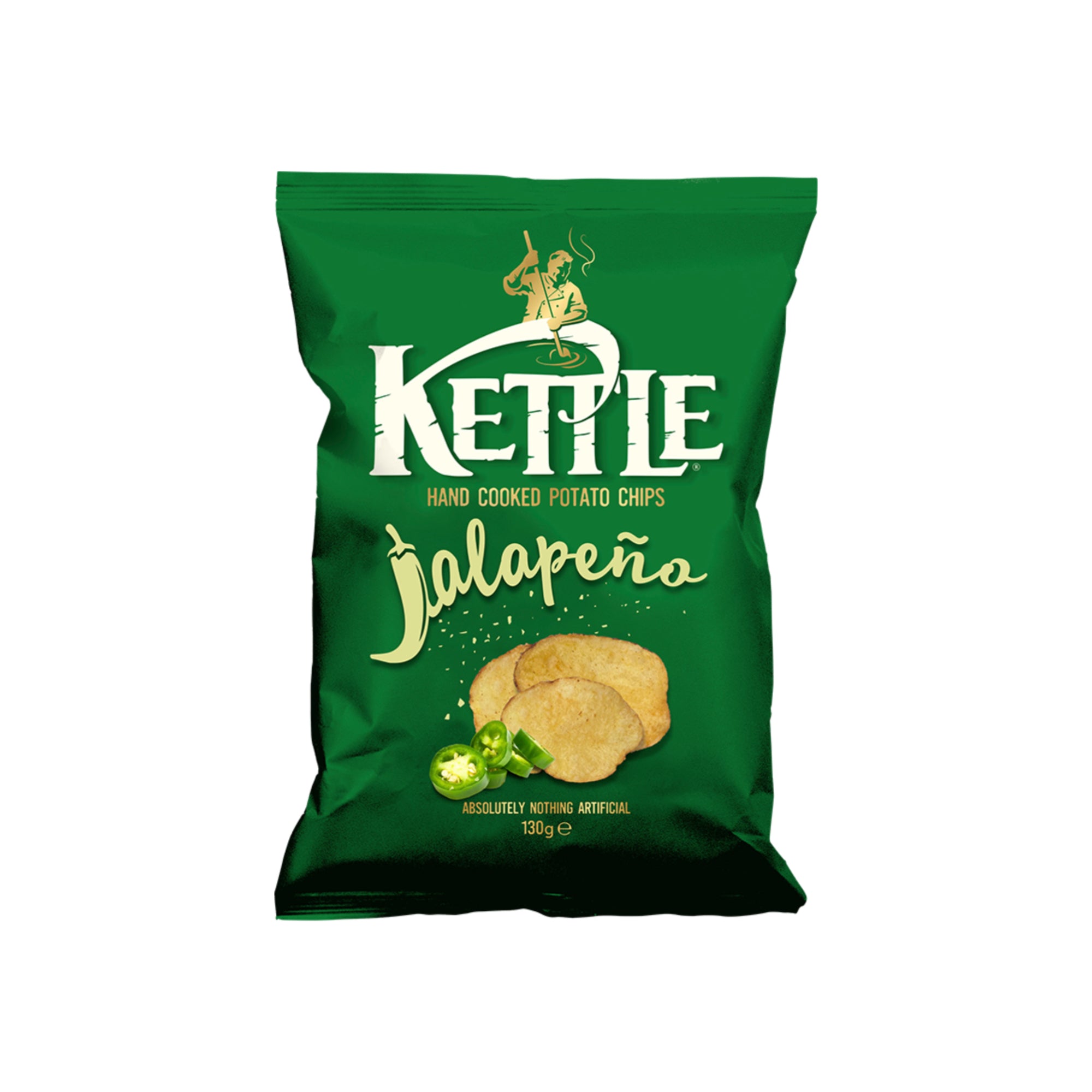 Chips Kettle cuites à la main au jalapeño 130 g