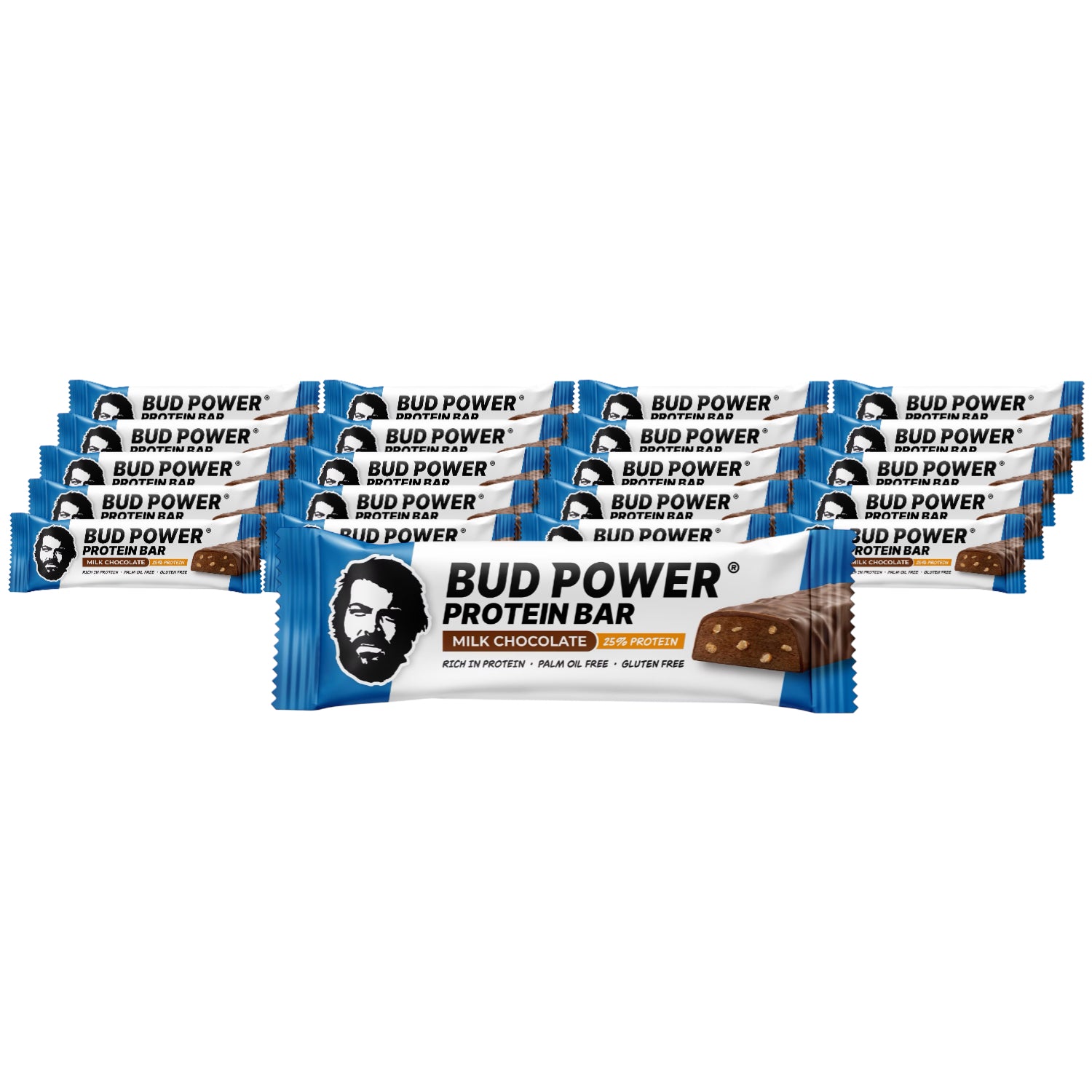 Proteinriegel Bud Power Schokolade 20 x 45g