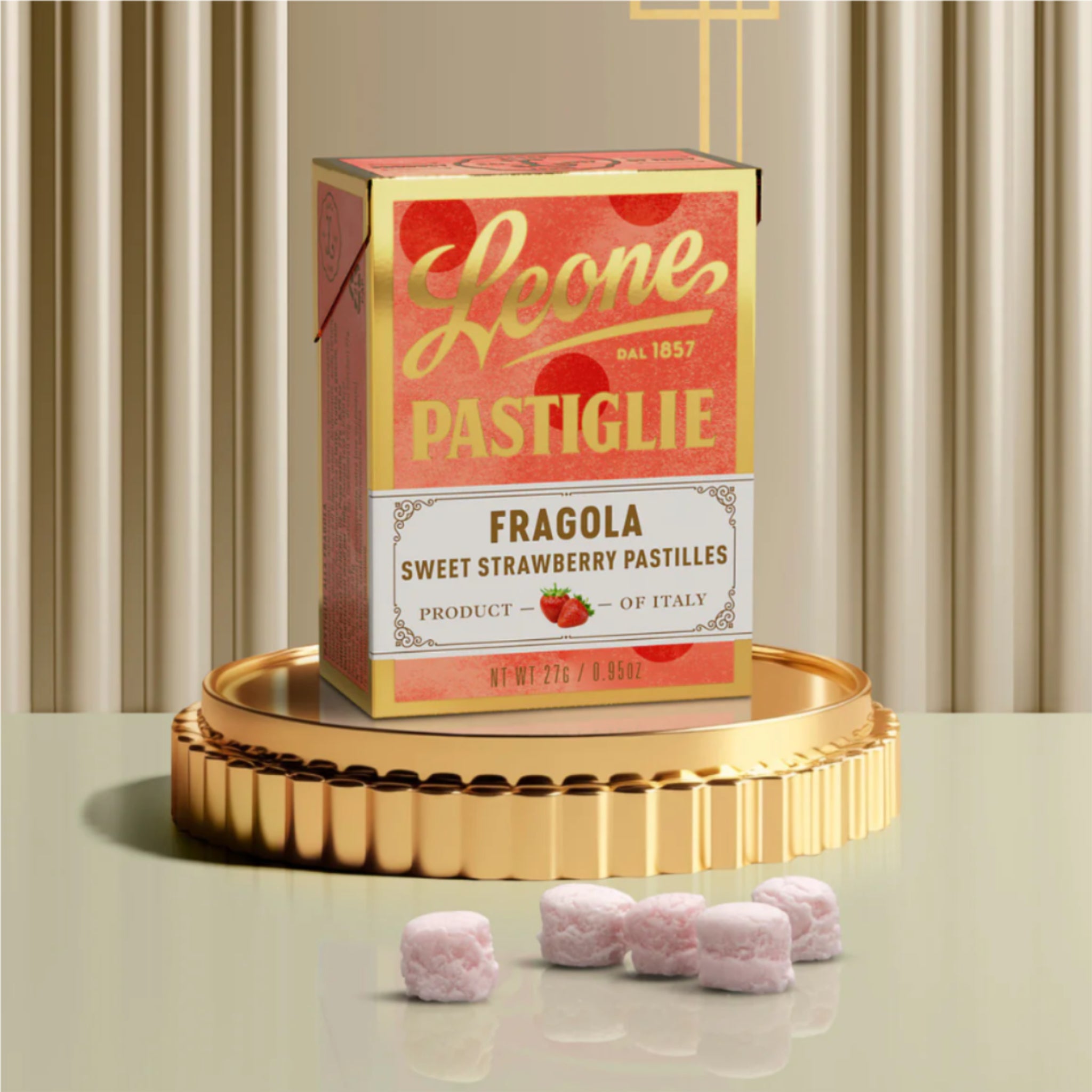 Pastilles à la fraise 27g