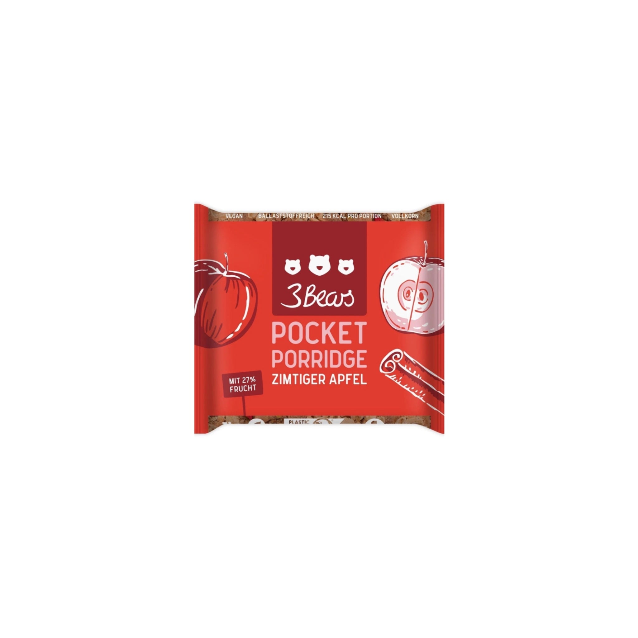 Pocket Porridge - Zimtiger Apfel 55g