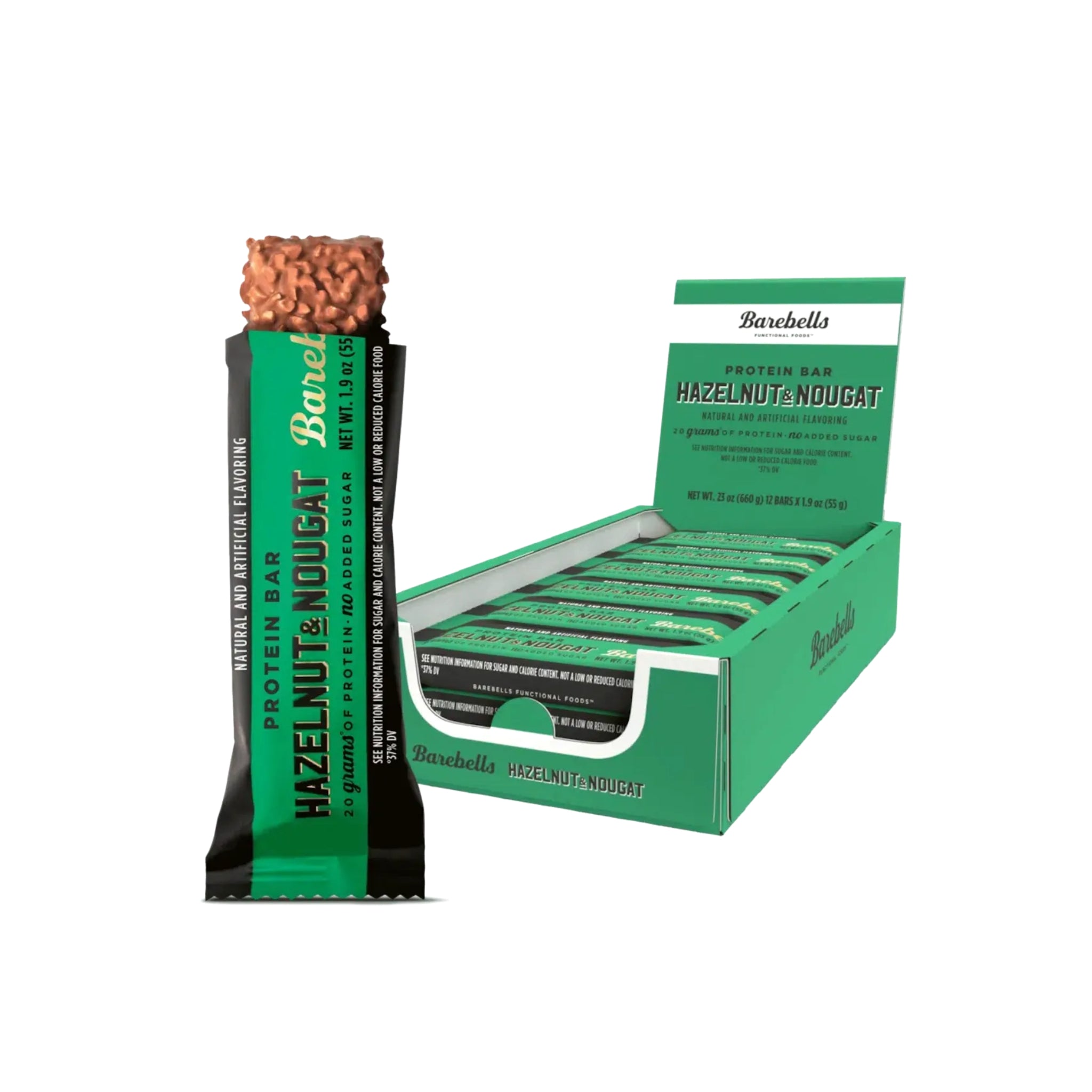 Protein Riegel Hazelnut Nougat 12 x 55g