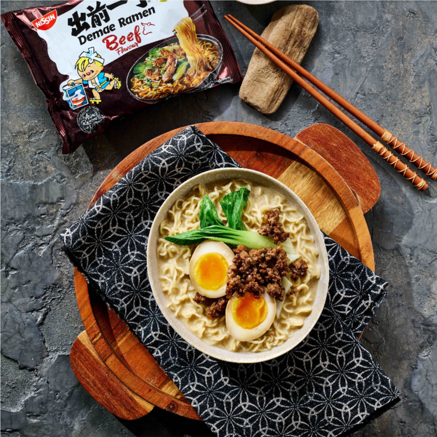 Demae Ramen Beef 6 x 100g