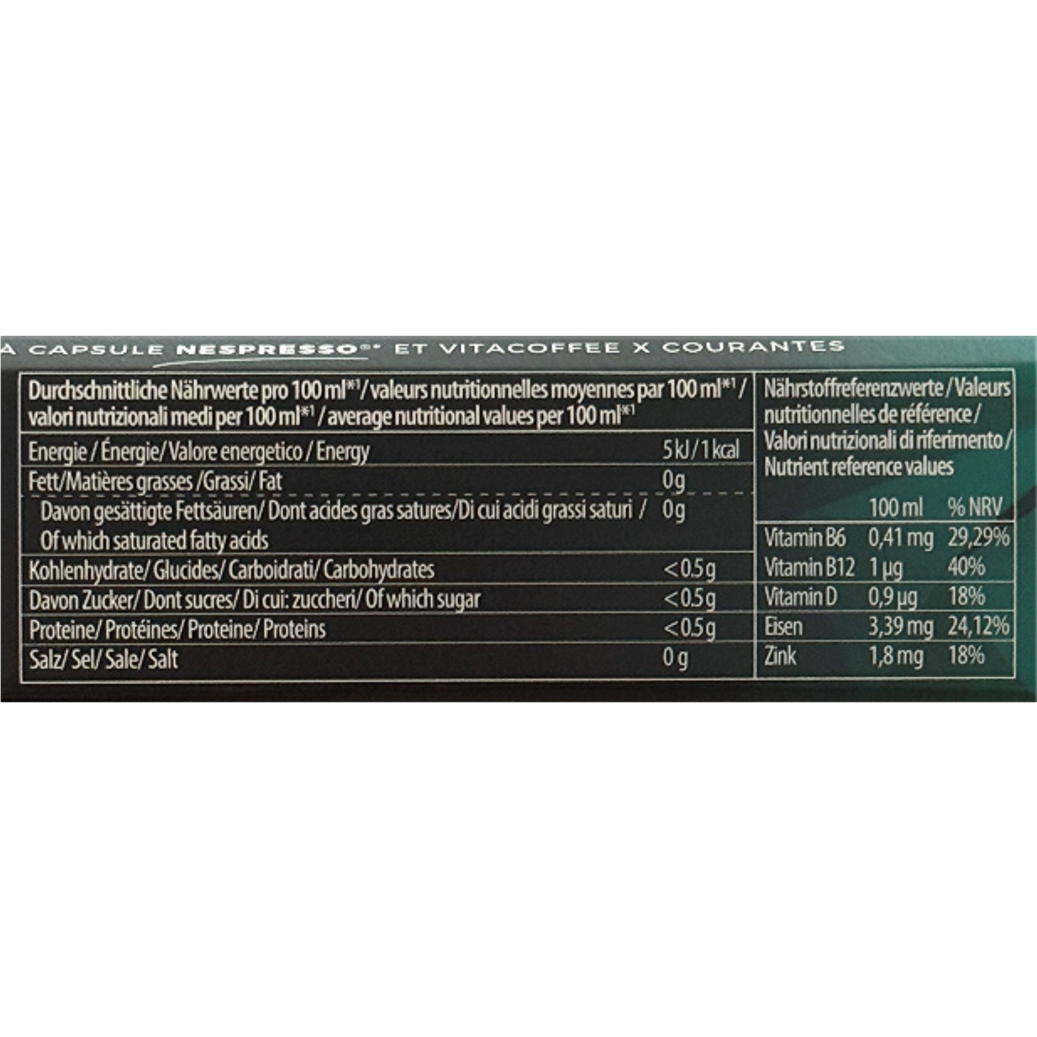 Kaffeekapseln Immune Active Lungo - 10er Pack