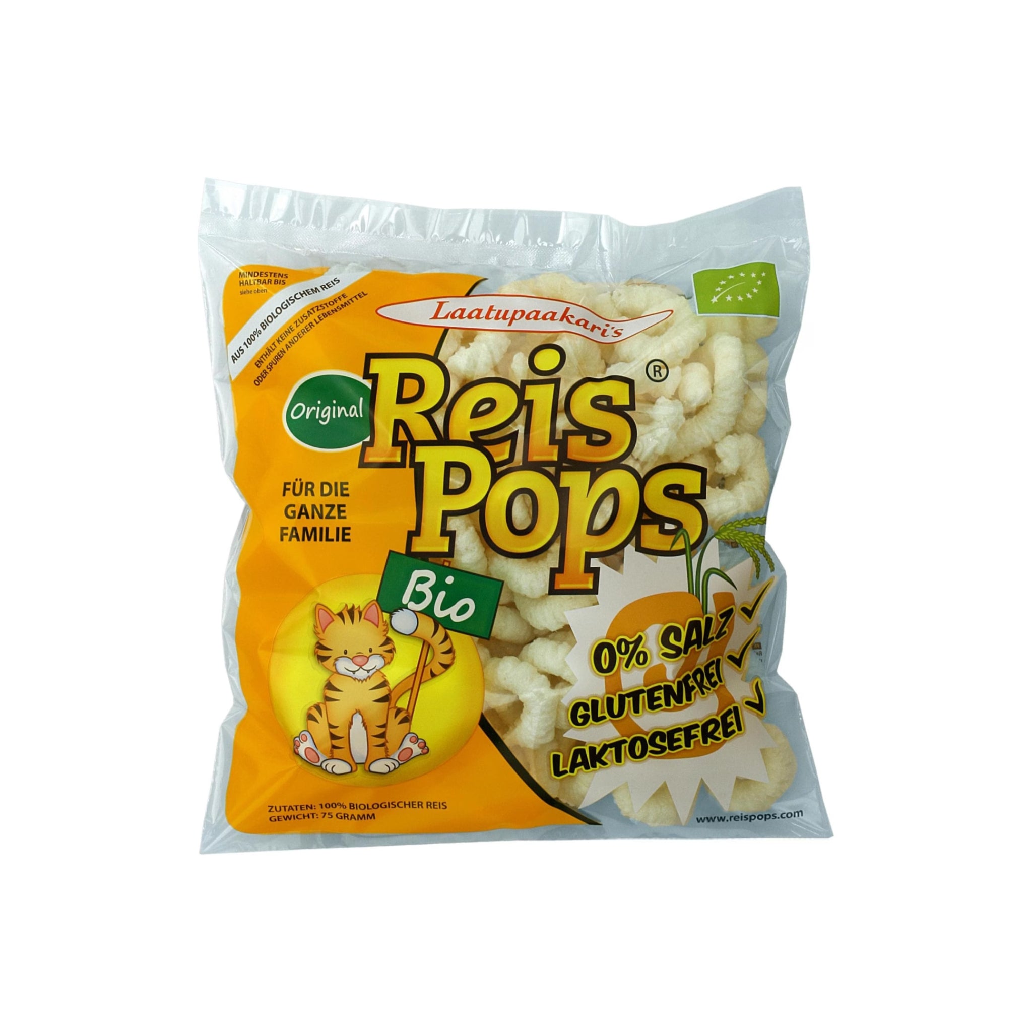 Reis Pops Bio 75g