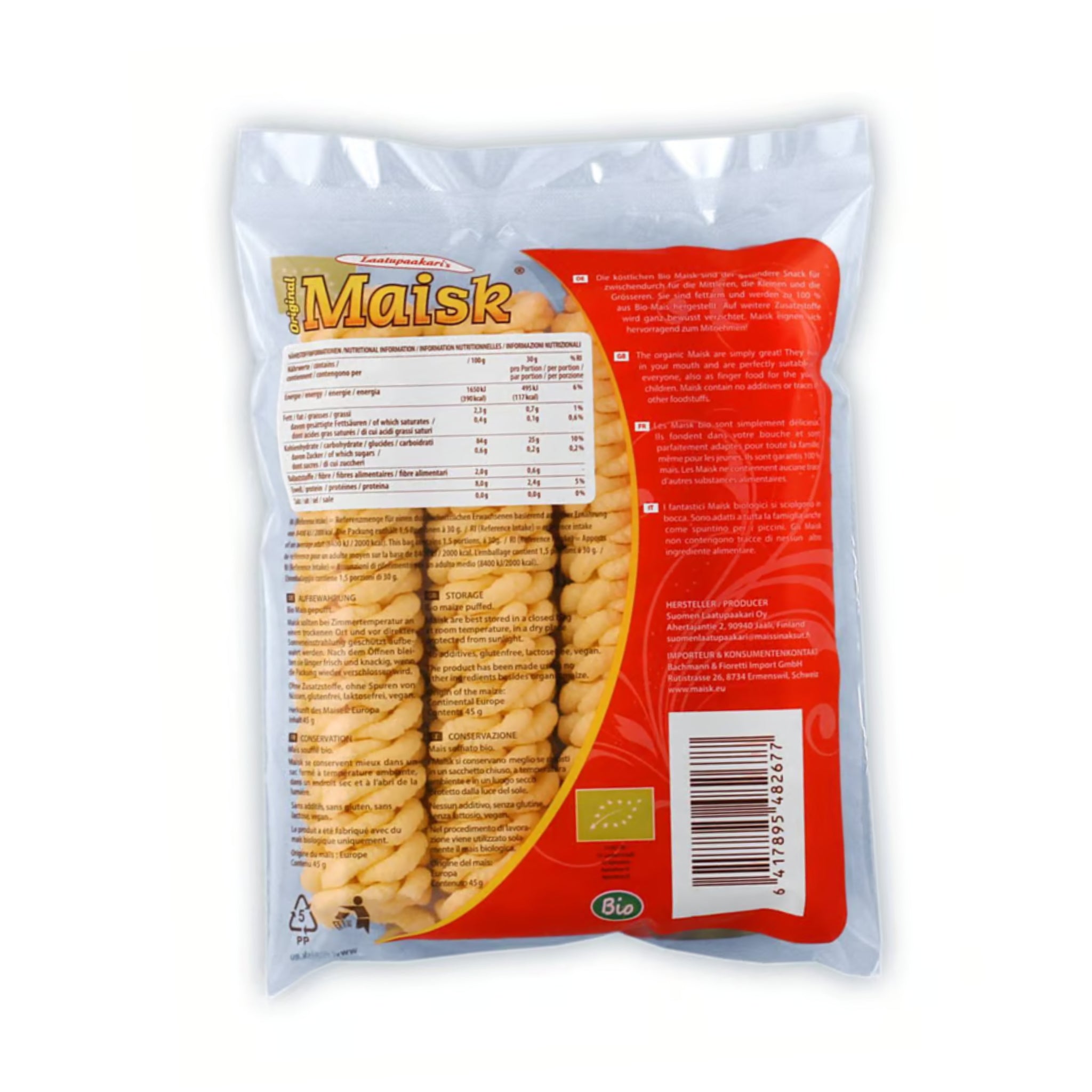 Maisk Snack Bio 45g