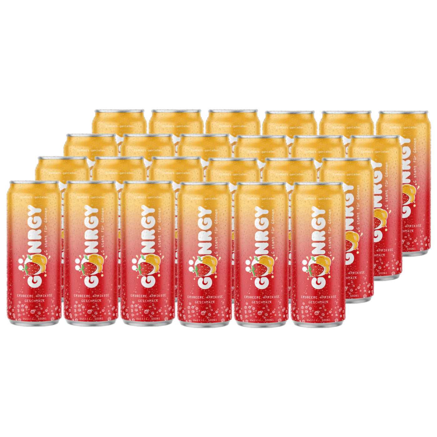 Gönrgy Erdbeere Aprikose Zero 24 x 500ml