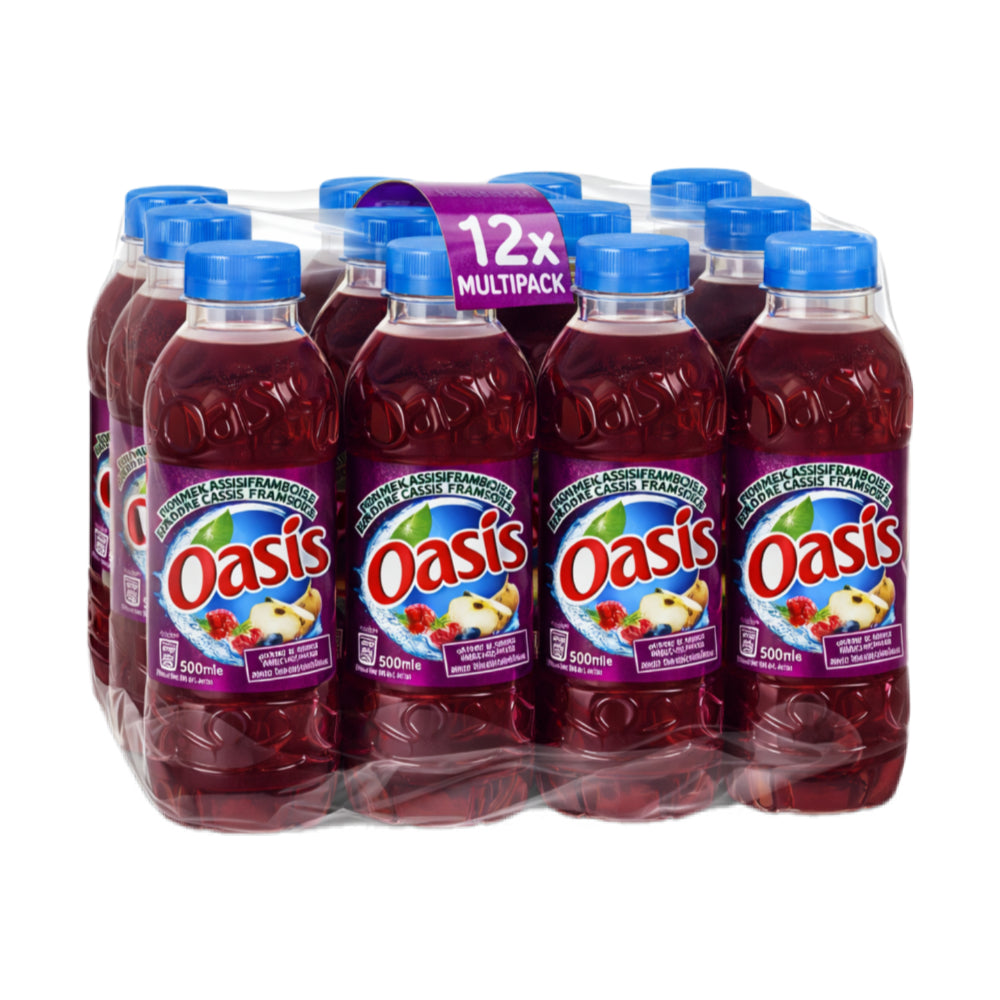 Oasis Apple Cassis Raspberry 12 x 500ml