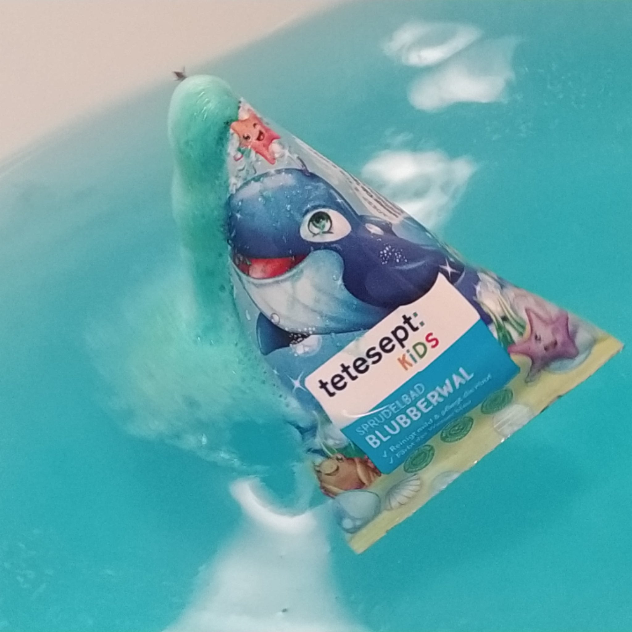 Bain moussant pour enfants Baleine à bulles 80 g