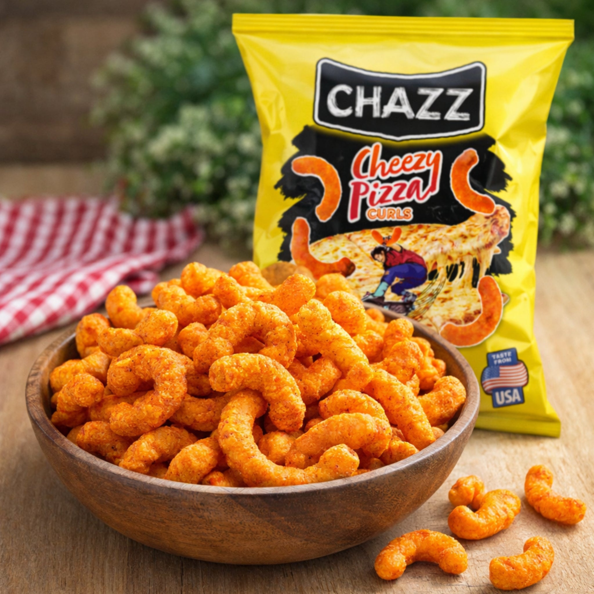 Maisflips mit Pizza-Geschmack 100g