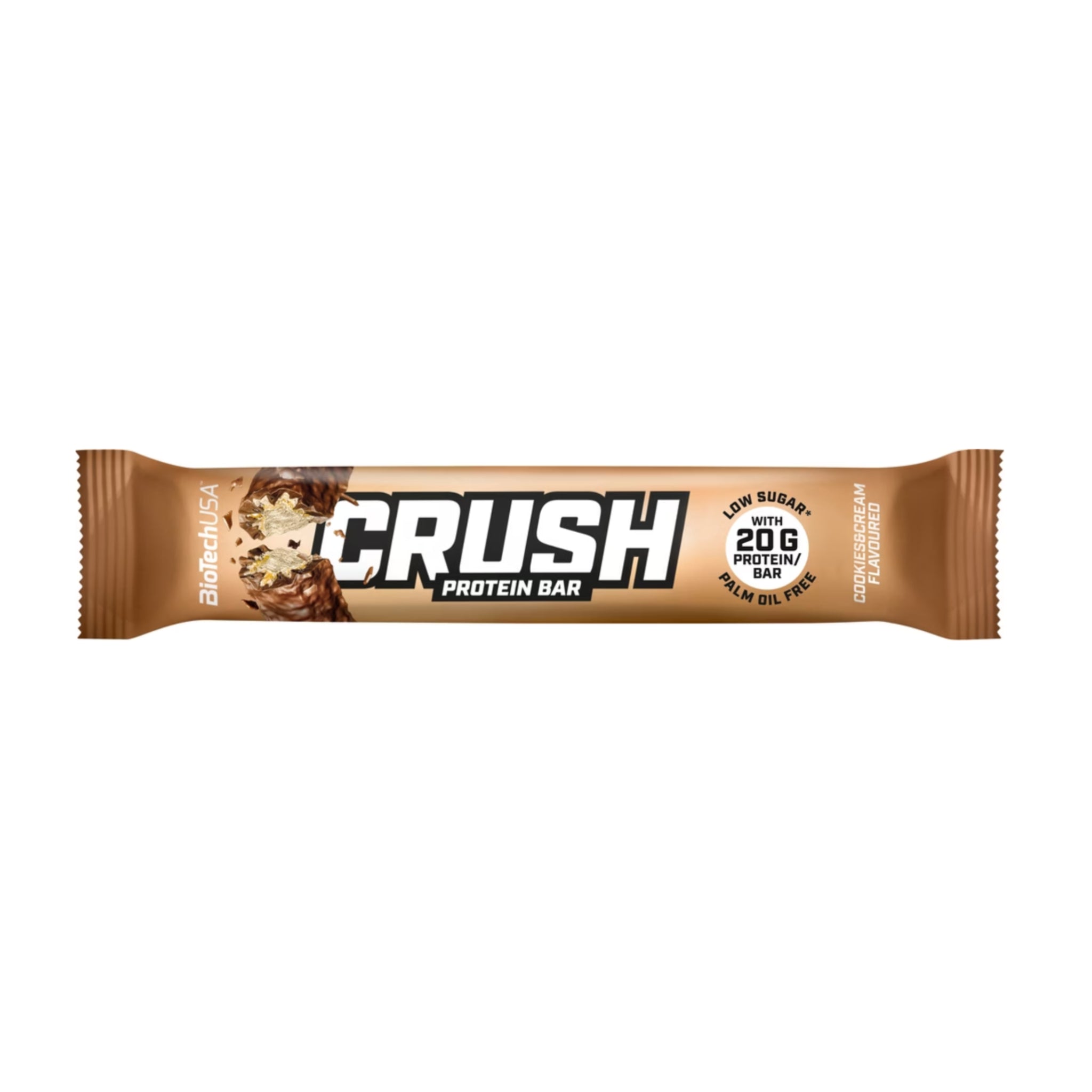 Protein Riegel Crush Cookies & Cream 12 x 64g