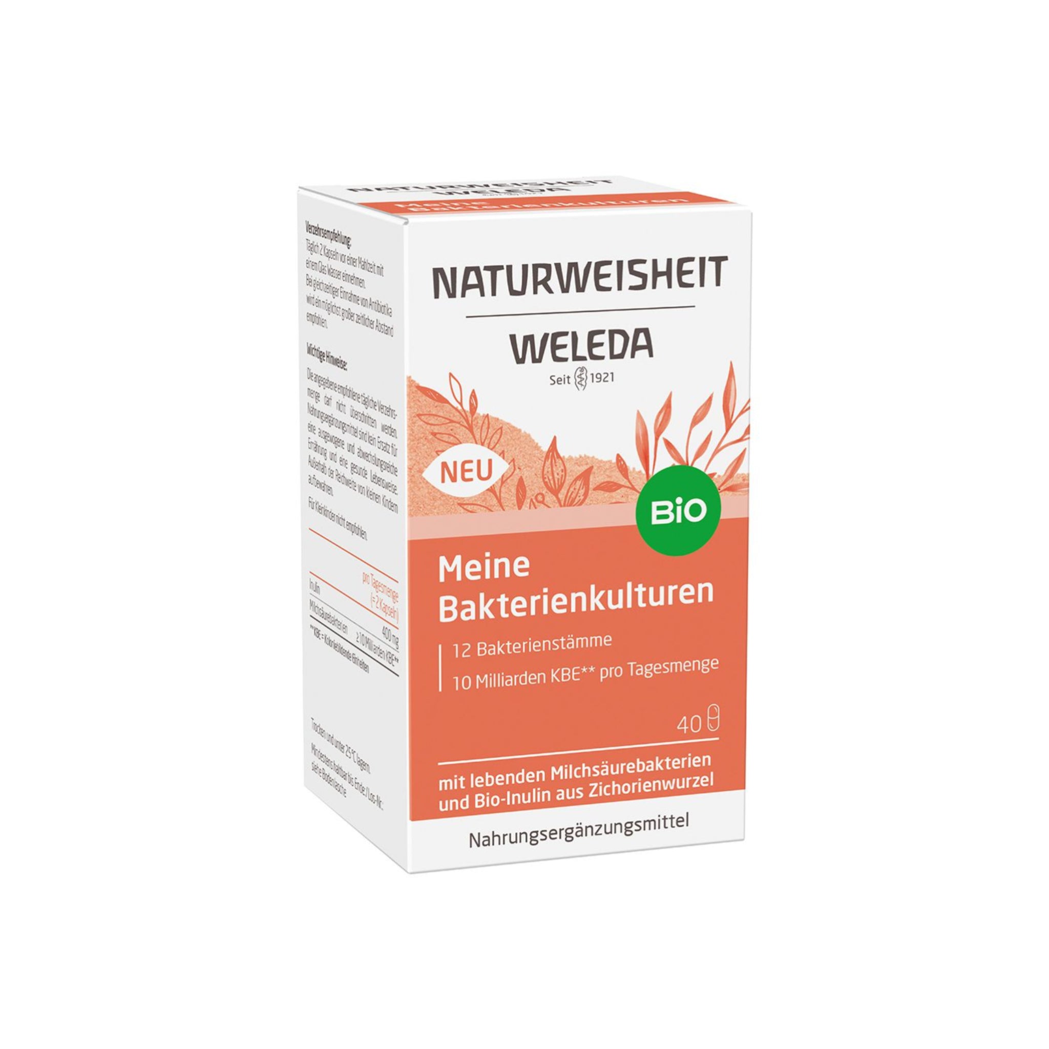 Naturweisheit My Bacteria Cultures Organic - 40 Capsules